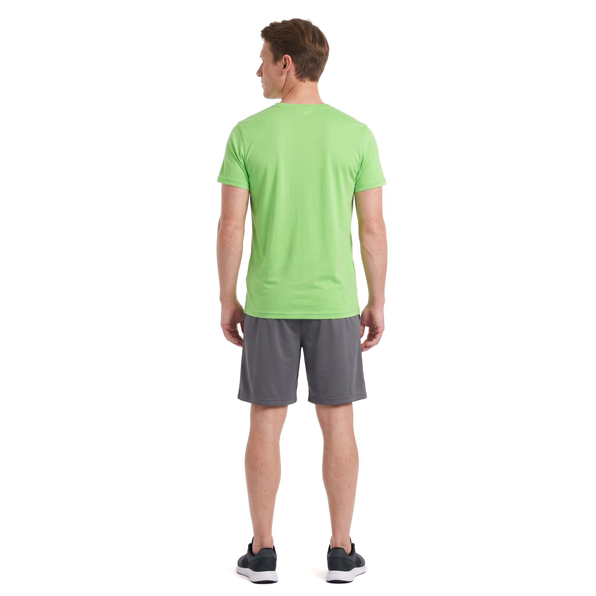 Clique Neon-T T-Shirt, Neon Green, large image number 3