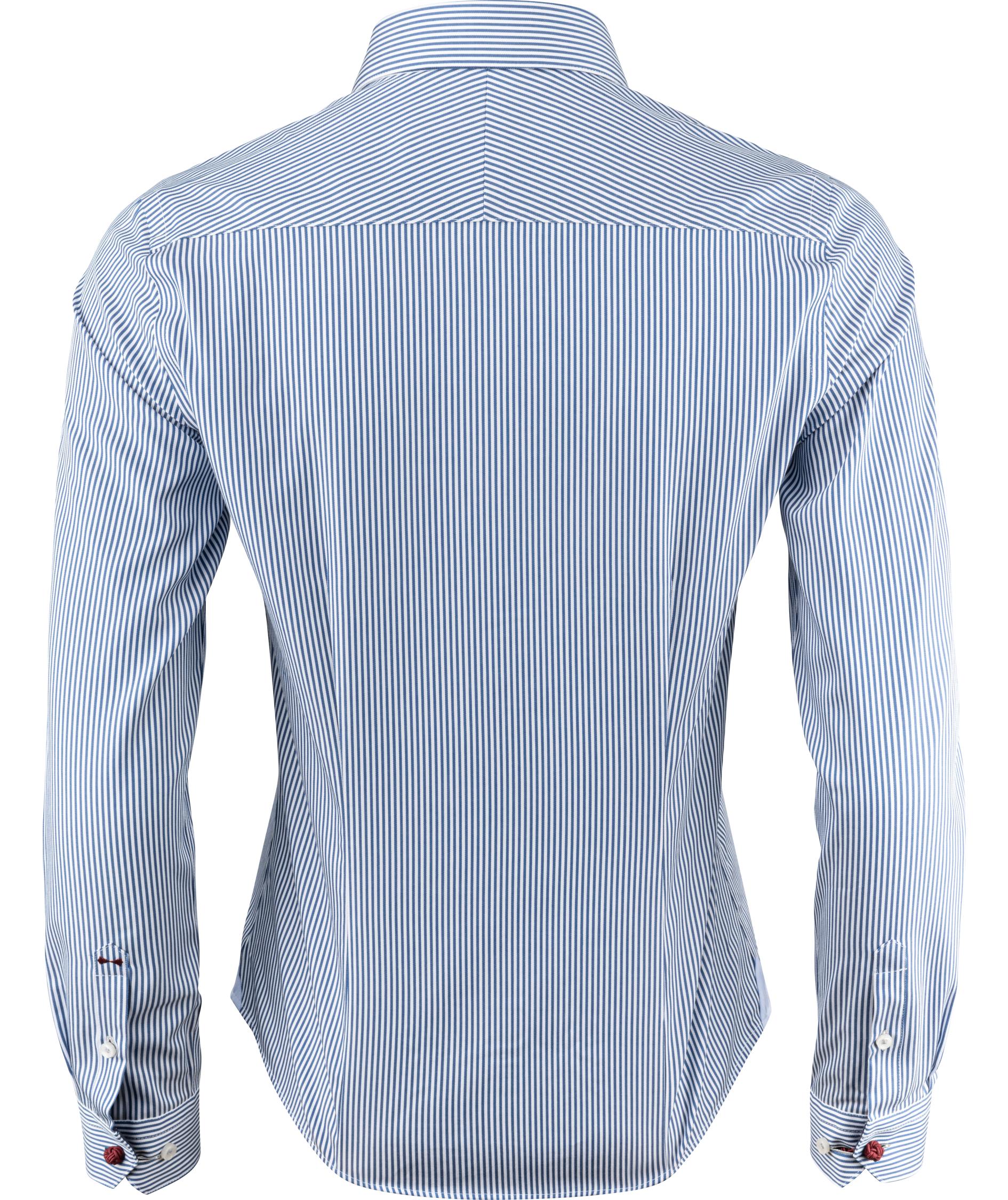 J. Harvest & Frost Twill Yellow Bow 50 lady fit skjorte