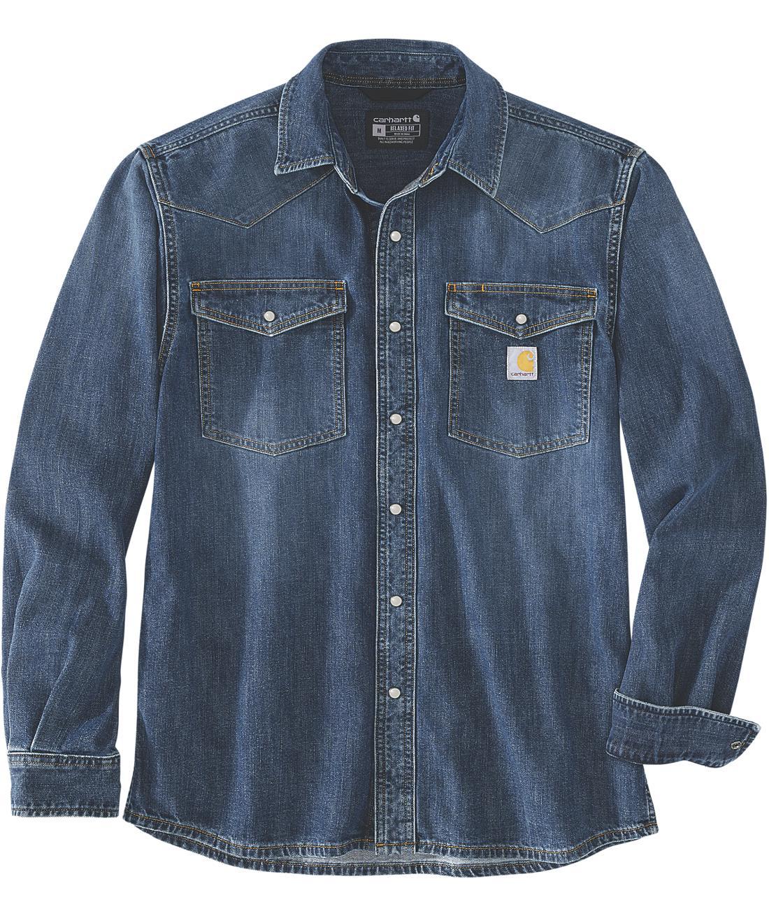 Carhartt denim skjorta, Wyatt