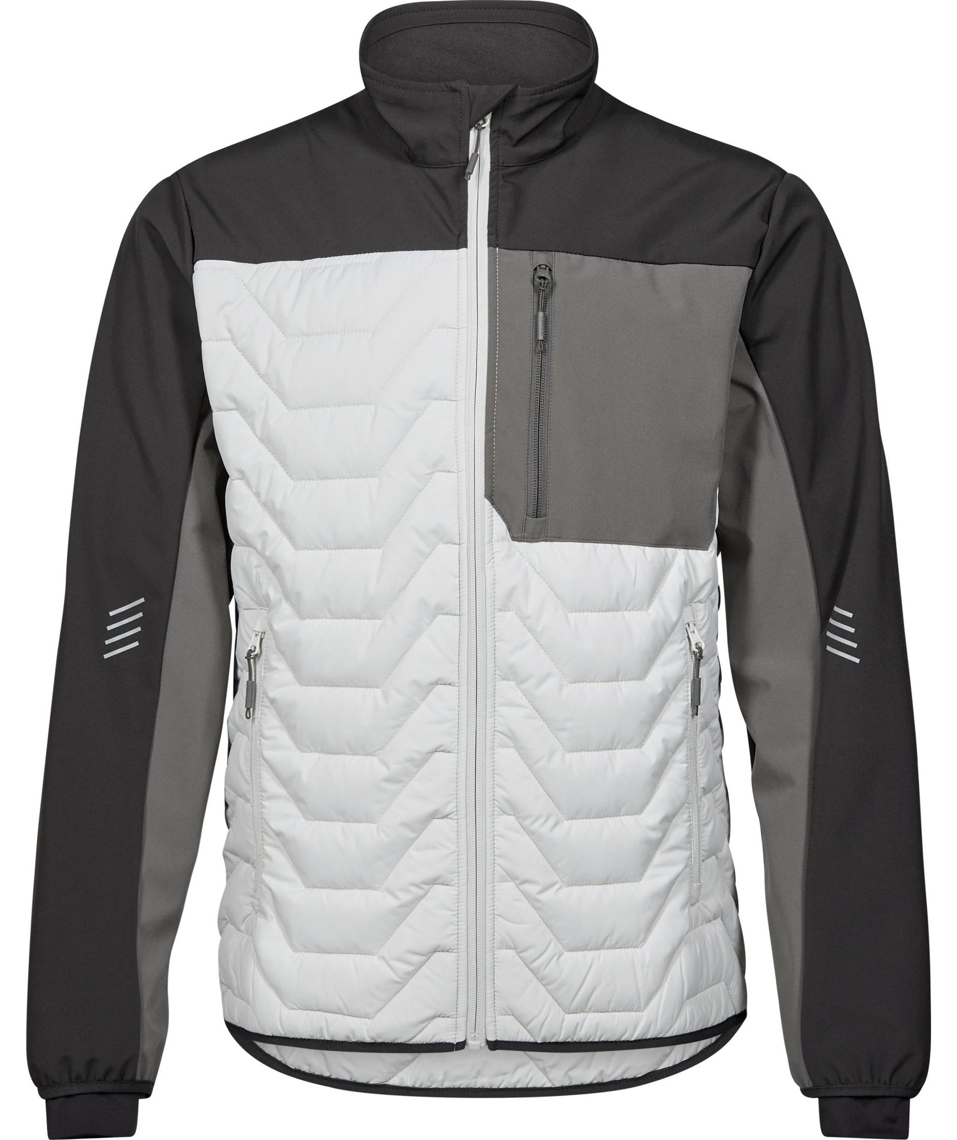 Engel Entire hybridjacka, Bone White/Anthracite Grey, large image number 0