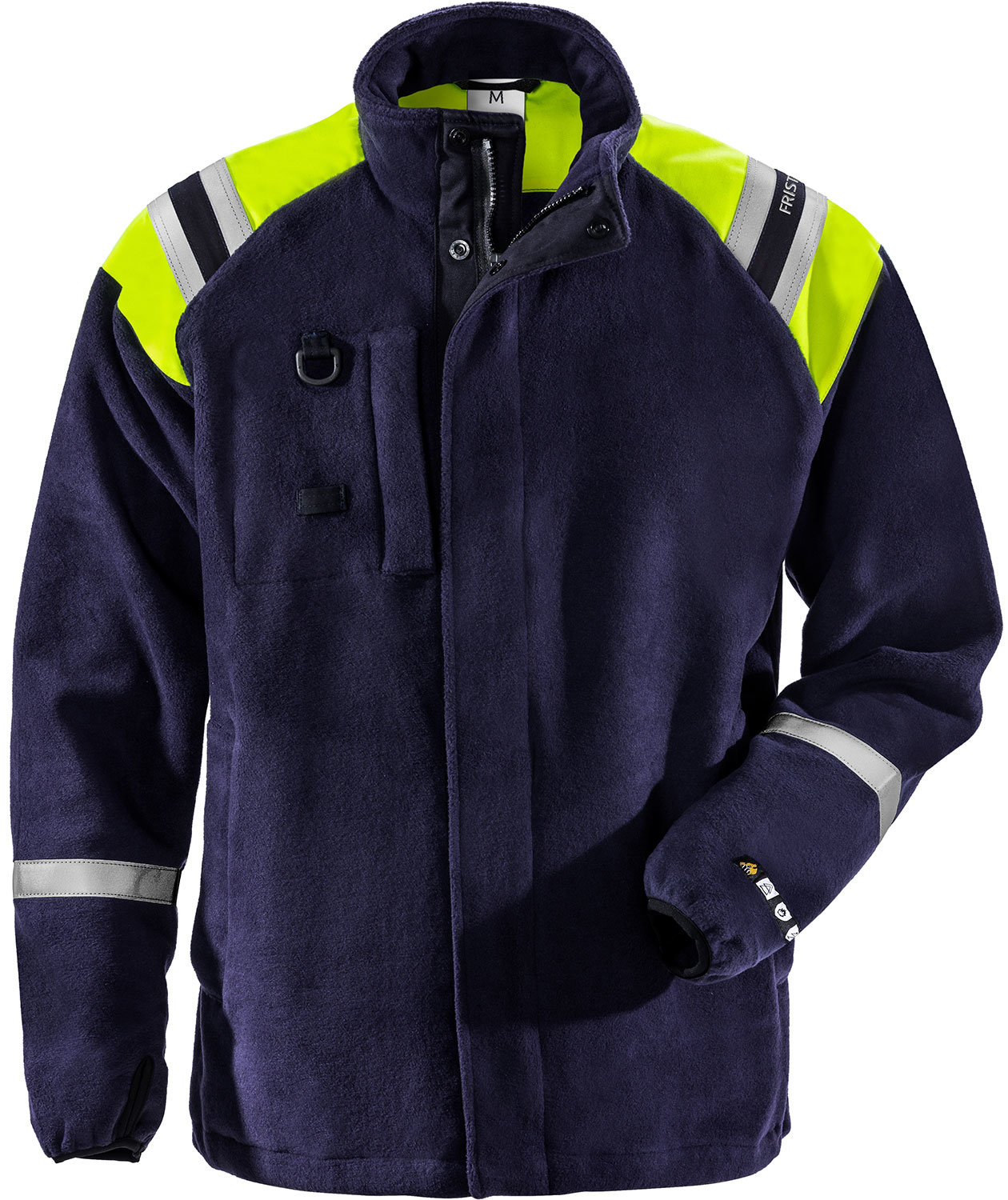 Fristads fleecejakke 4073, M&oslash;rk Marine