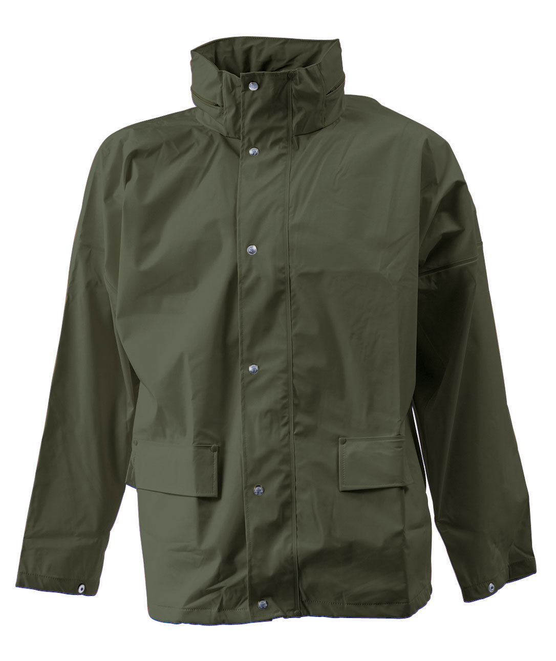 ELKA Dry Zone PU regnjacka, Olivgr&ouml;n