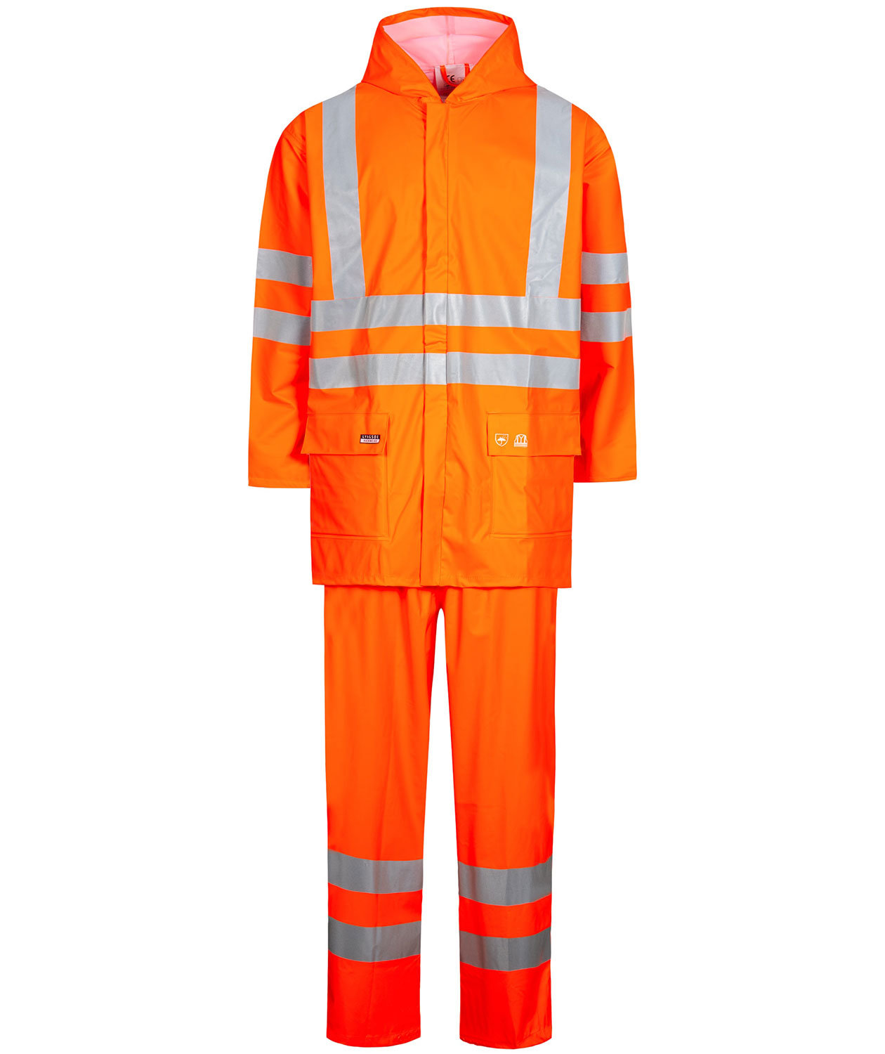 Lyngsoe PU  regnst&auml;ll, Varsel Orange