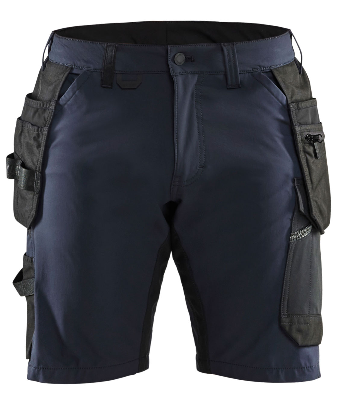 Bl&aring;kl&auml;der h&aring;ndv&aelig;rkershorts full stretch, M&oslash;rk Marine/Sort, large image number 0