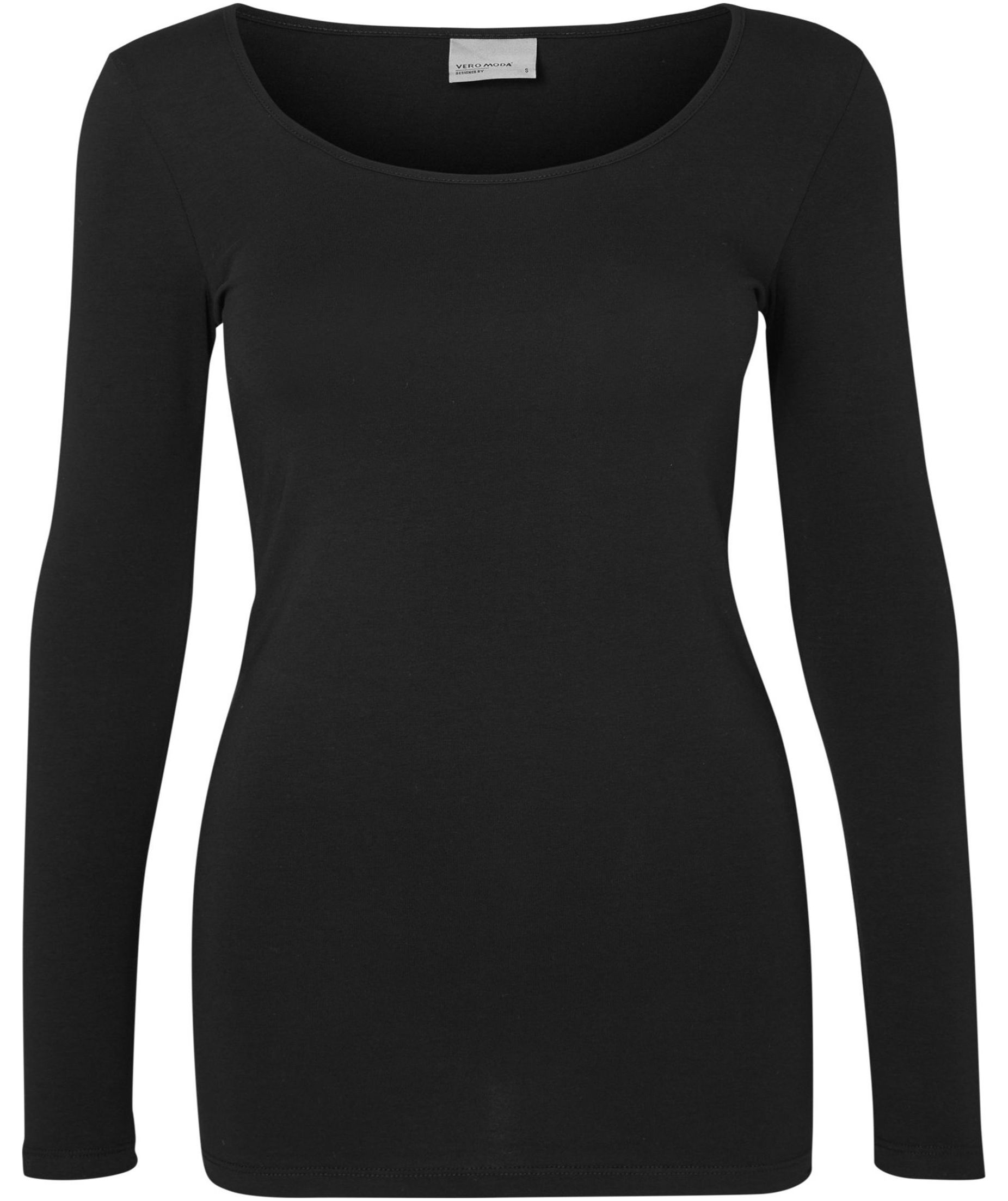 Vero Moda VMMAXI MY SOFT l&aring;ng&auml;rmad l&aring;ng T-shirt dam