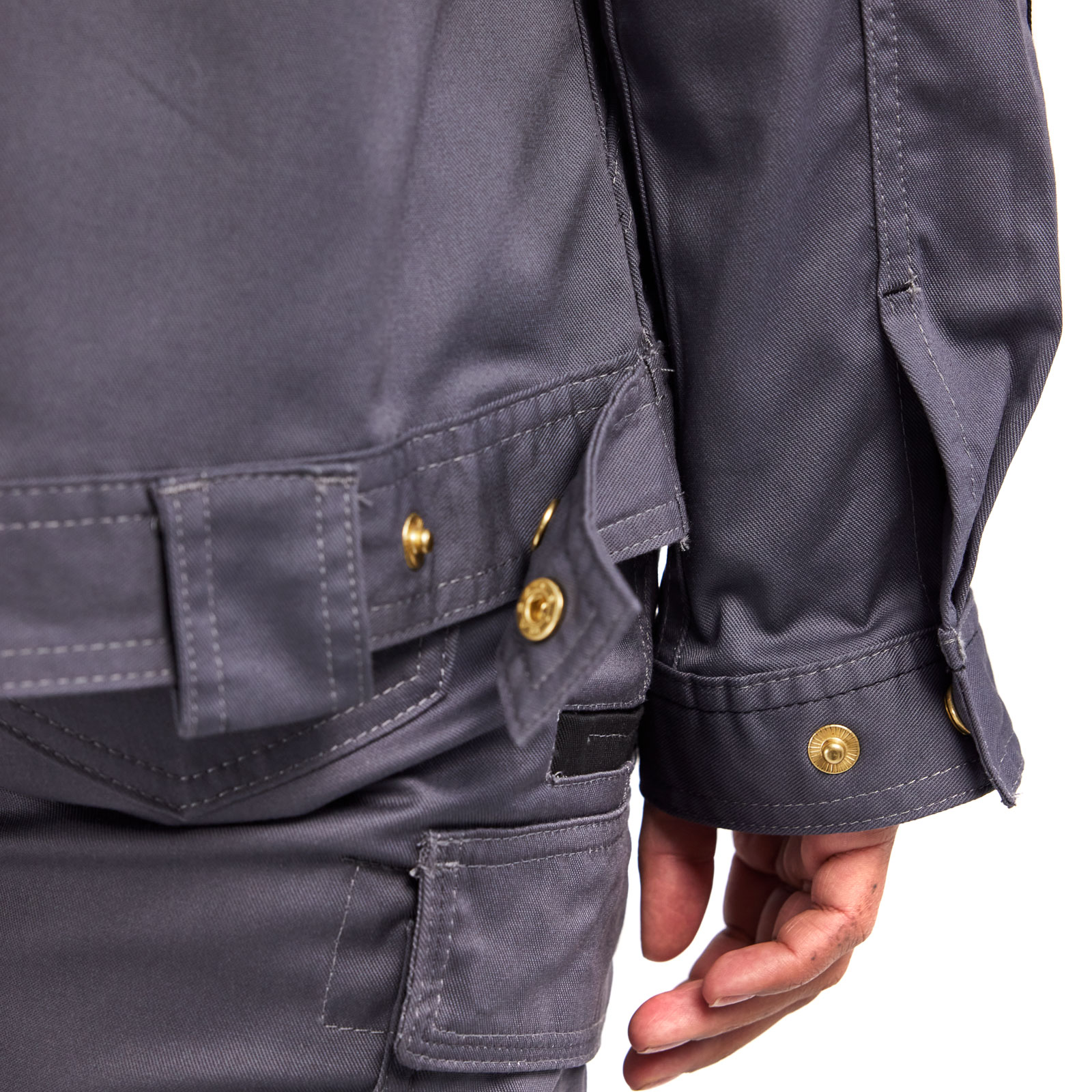 Bl&aring;kl&auml;der women's work jacket, Medium grey/black, large image number 6