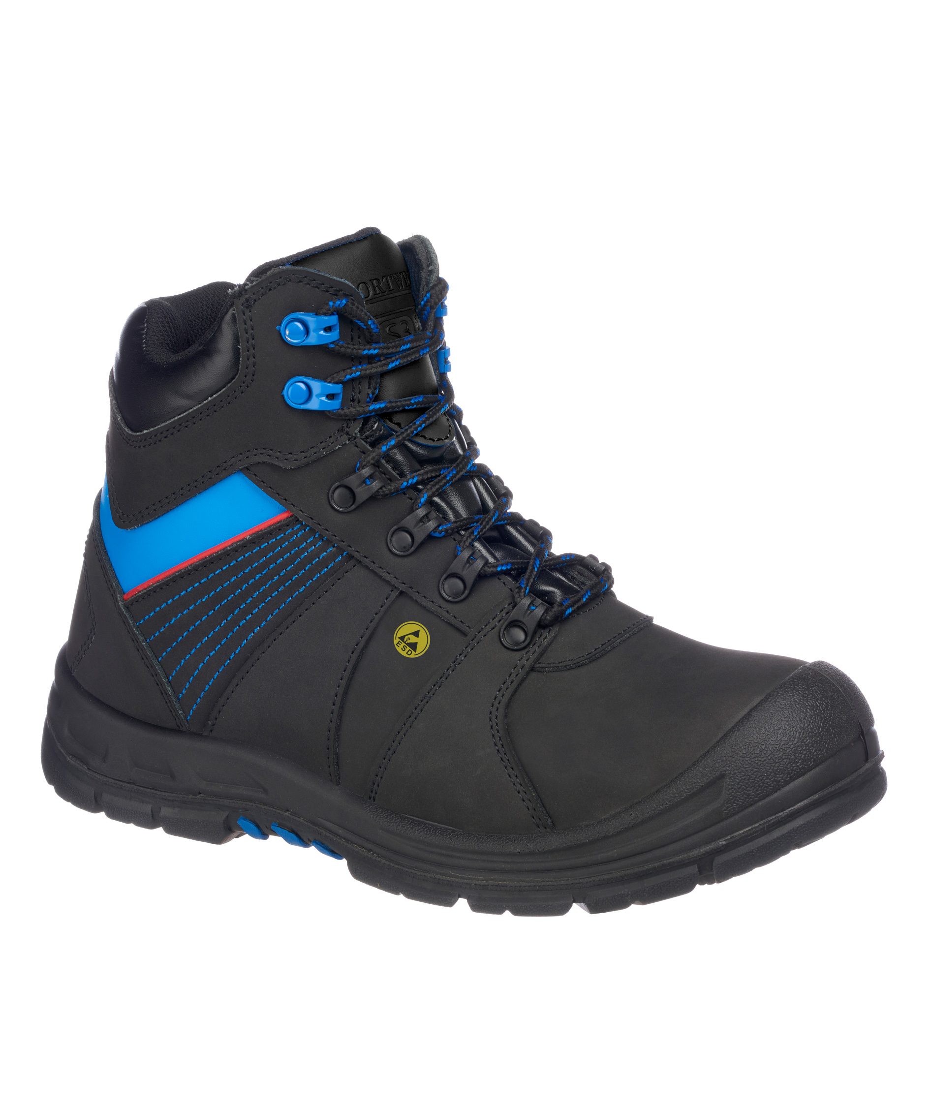 Portwest FD37 Compositelite Protector safety boots, Black/Blue, large image number 0