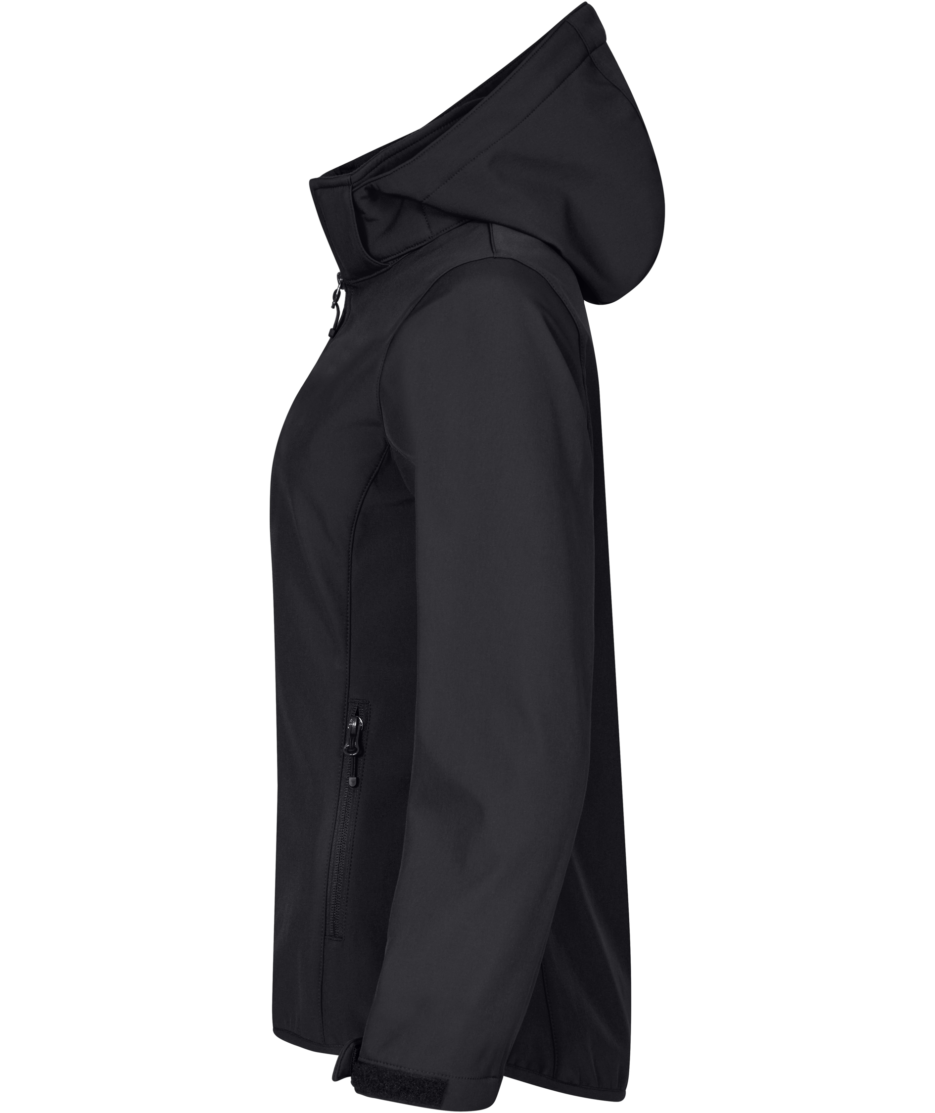 Clique Classic softshelljacka dam, Svart, large image number 3