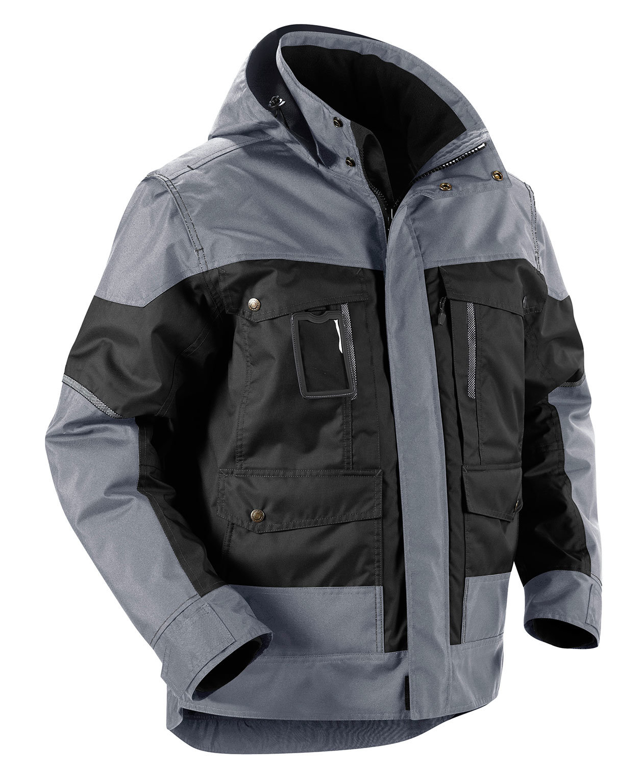 Bl&aring;kl&auml;der vinterjacka, Svart/Gr&aring;, Svart/Gr&aring;, swatch