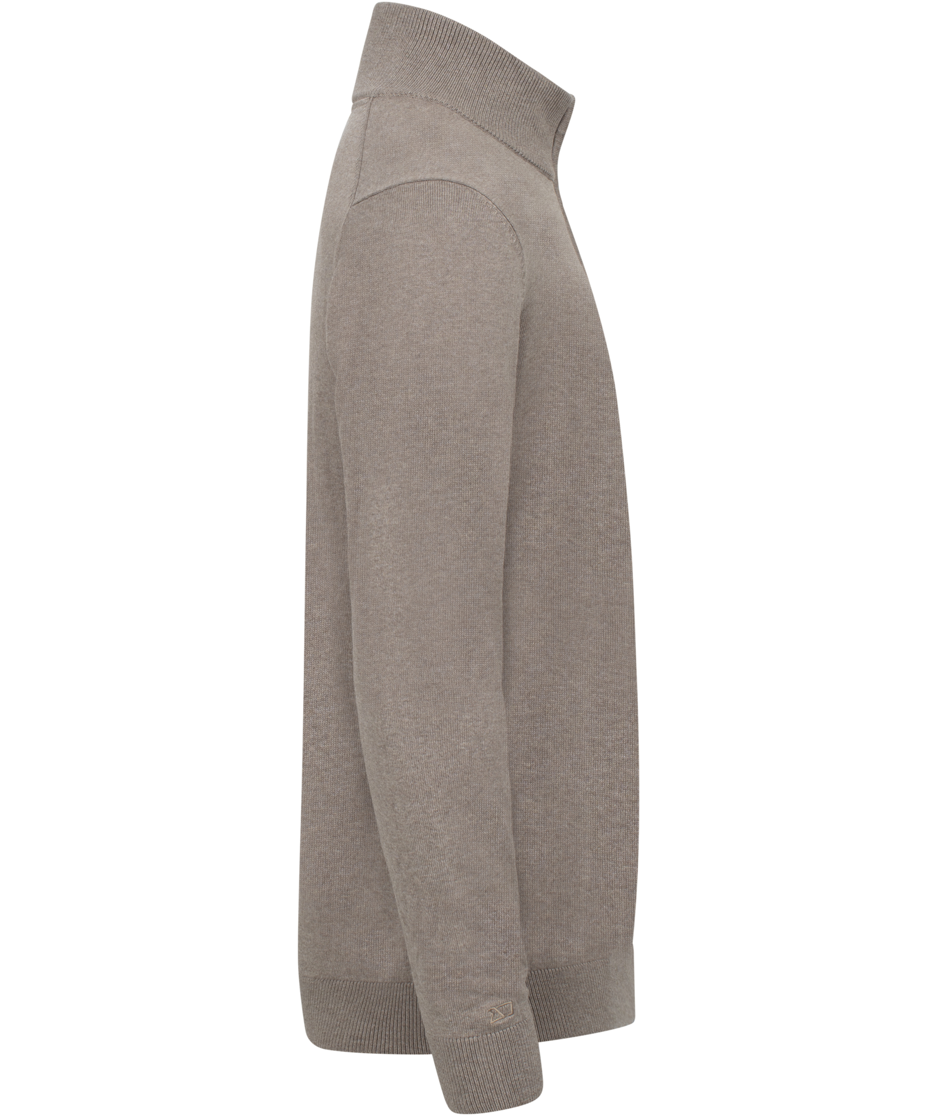 Cutter & Buck Oakville half zip striktr&oslash;je, Nougat Melange, large image number 3