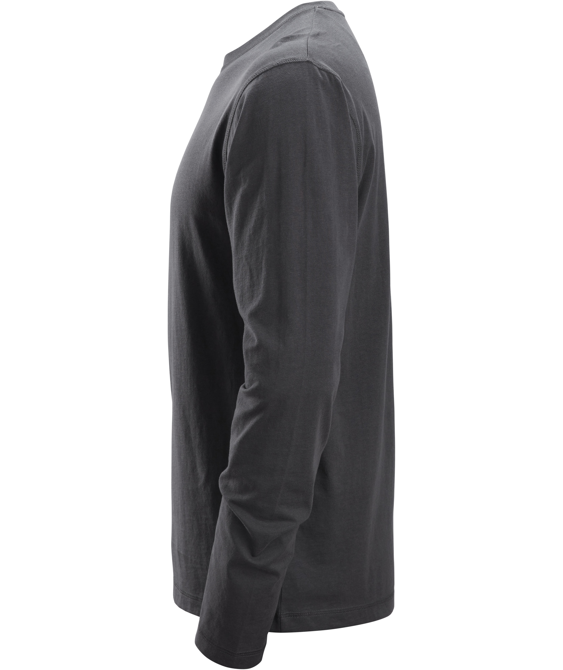 Snickers lang&aelig;rmet T-shirt 2496, Steel Grey, large image number 3