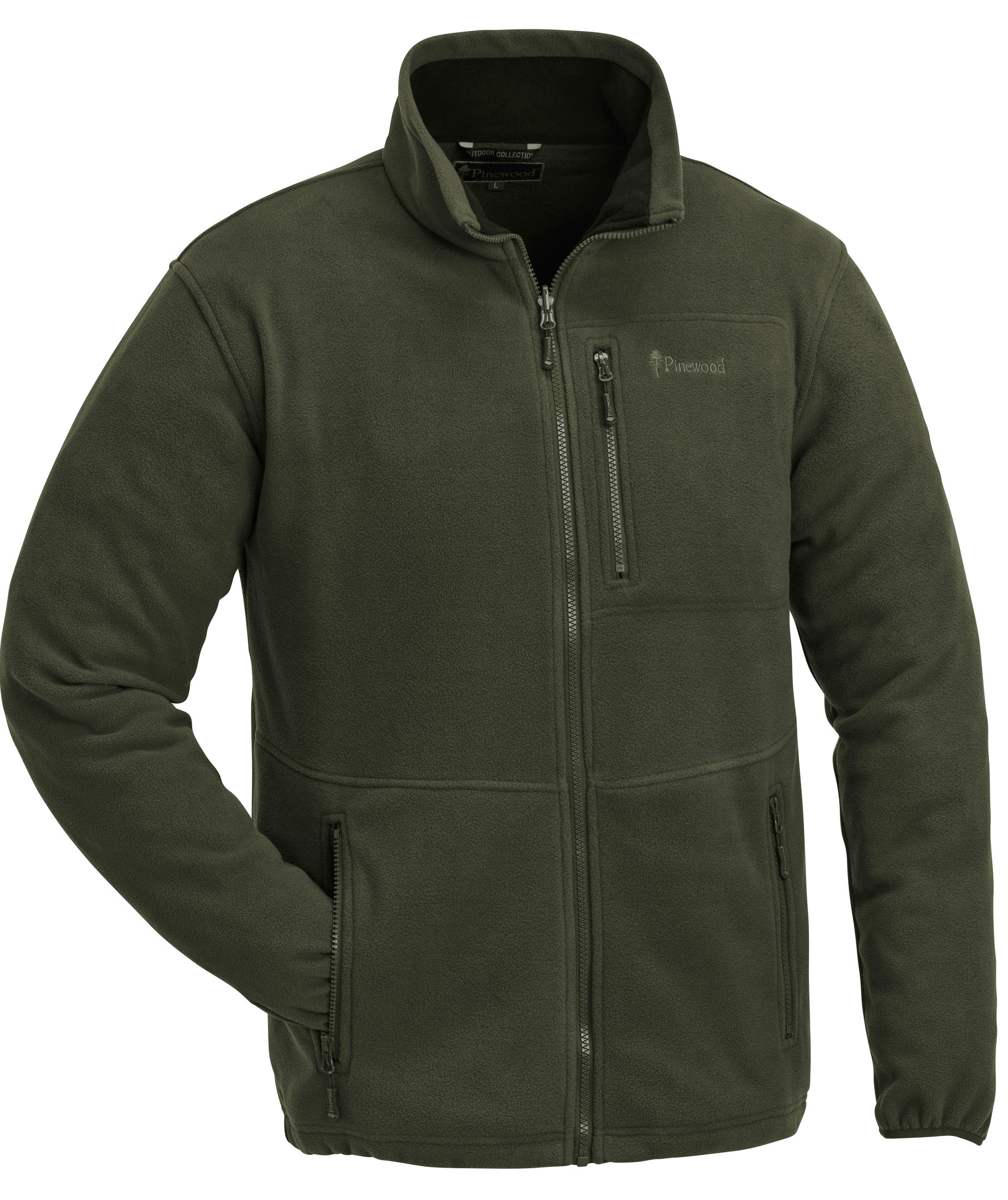Pinewood Finnveden fleecejakke, Gr&oslash;n