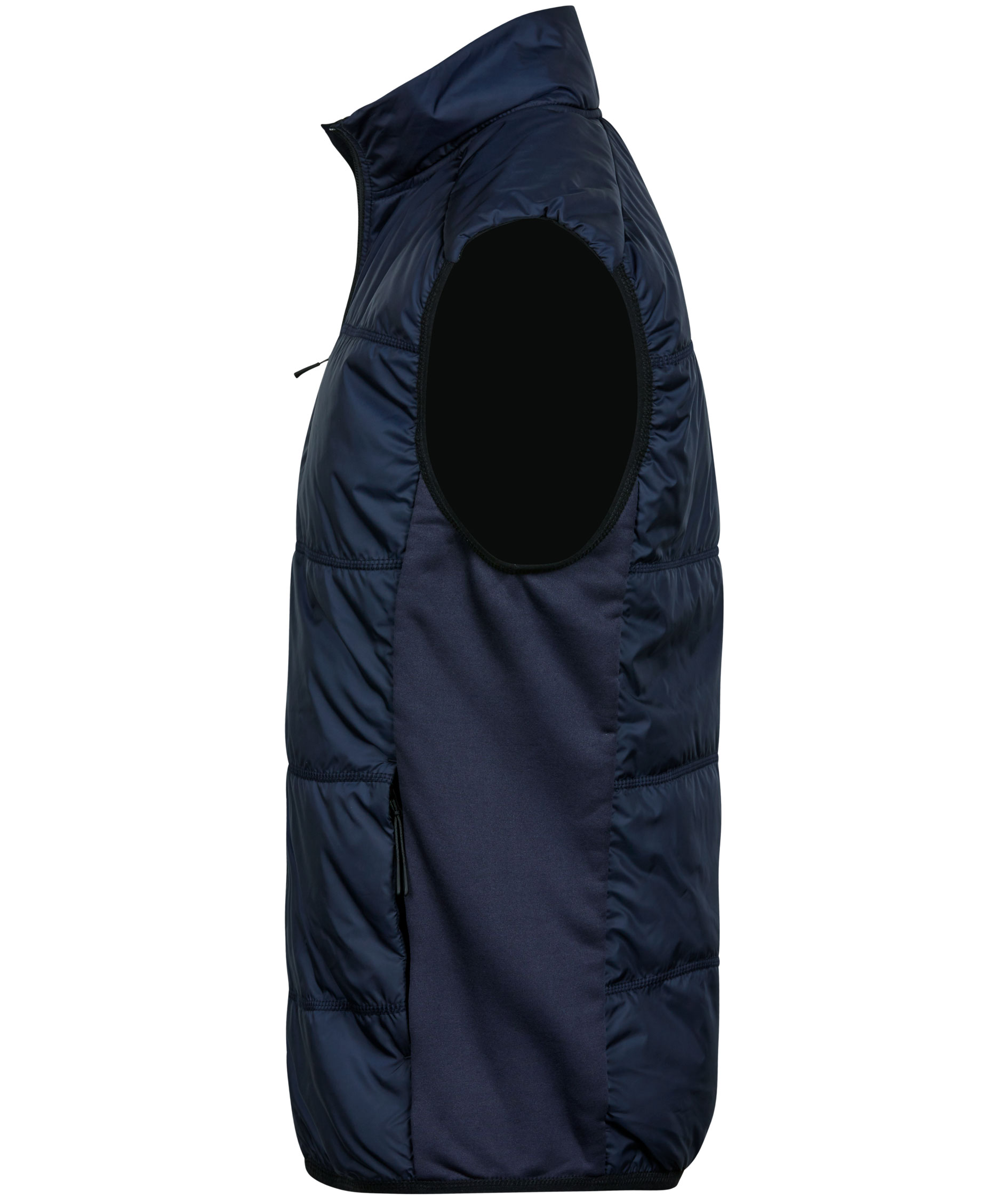 Tee Jays hybrid stretch quilted vest, Navy, large image number 2