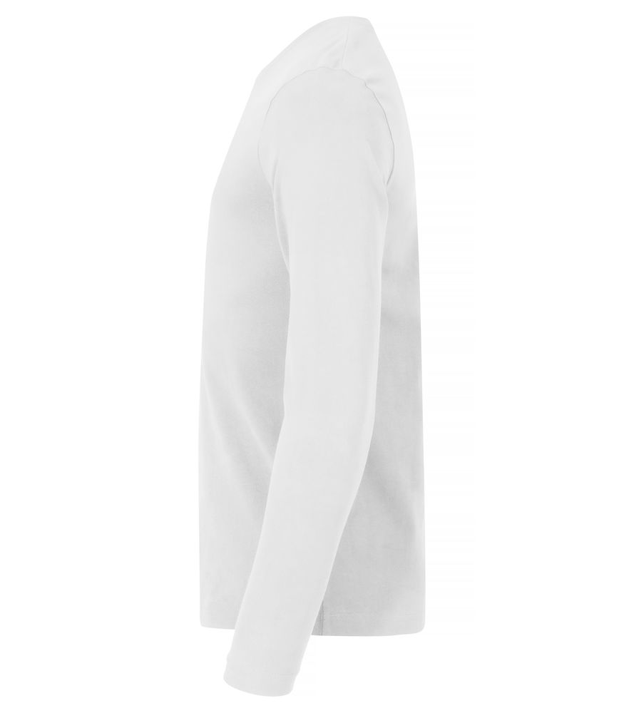 Clique Premium Fashion-T long-sleeved T-shirt, White, large image number 2