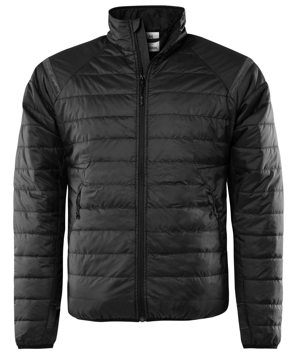Fristads Green quiltet jakke 4101 GRP, Sort