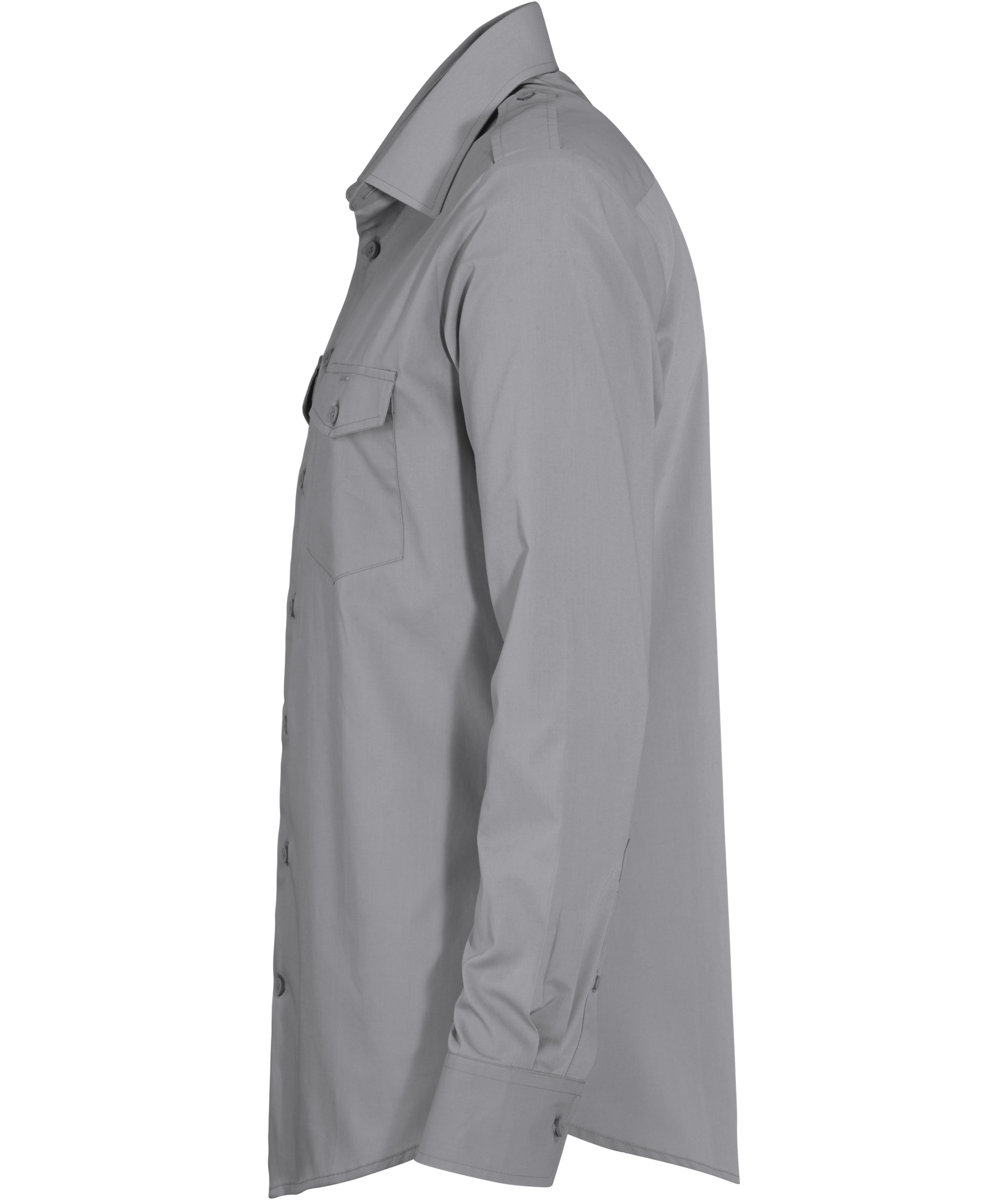 Derby of Sweden Maverick Slim Fit Pilotenhemd, Grey, large image number 3