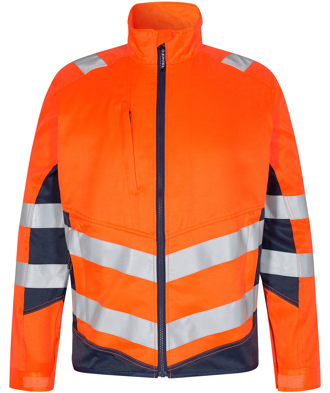 Engel Safety Light Arbeitsjacke, Orange/Blue Ink, Orange/Blue Ink, swatch