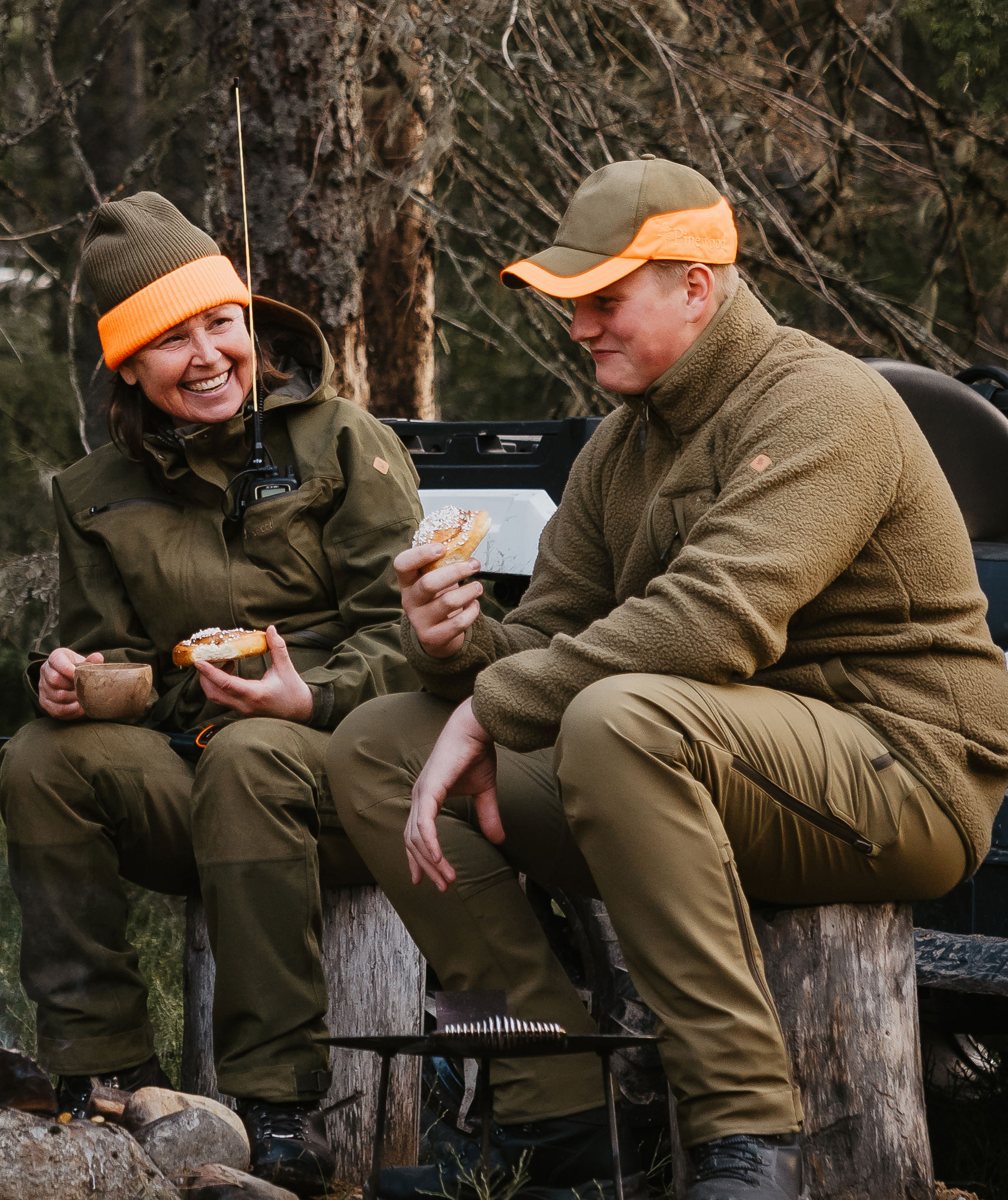 Pinewood Furudal 2L kasket, Olive Green/Orange, Olive Green/Orange, large image number 5