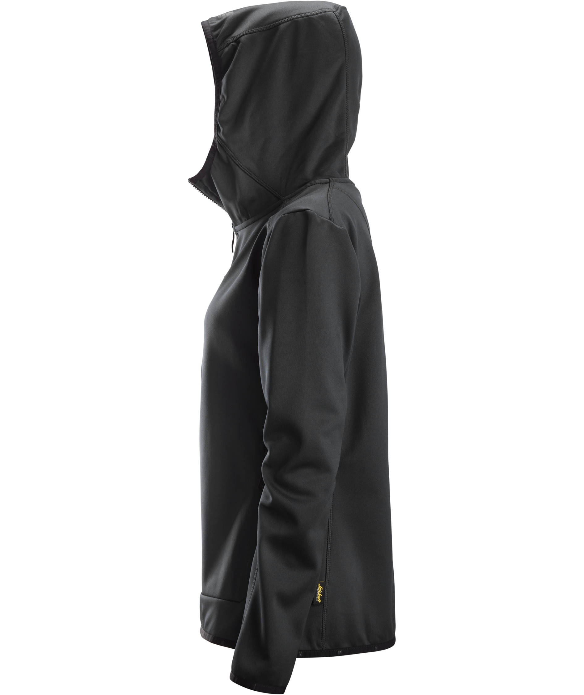Snickers AllroundWork fleece hoodie dam 8057, Black, large image number 3