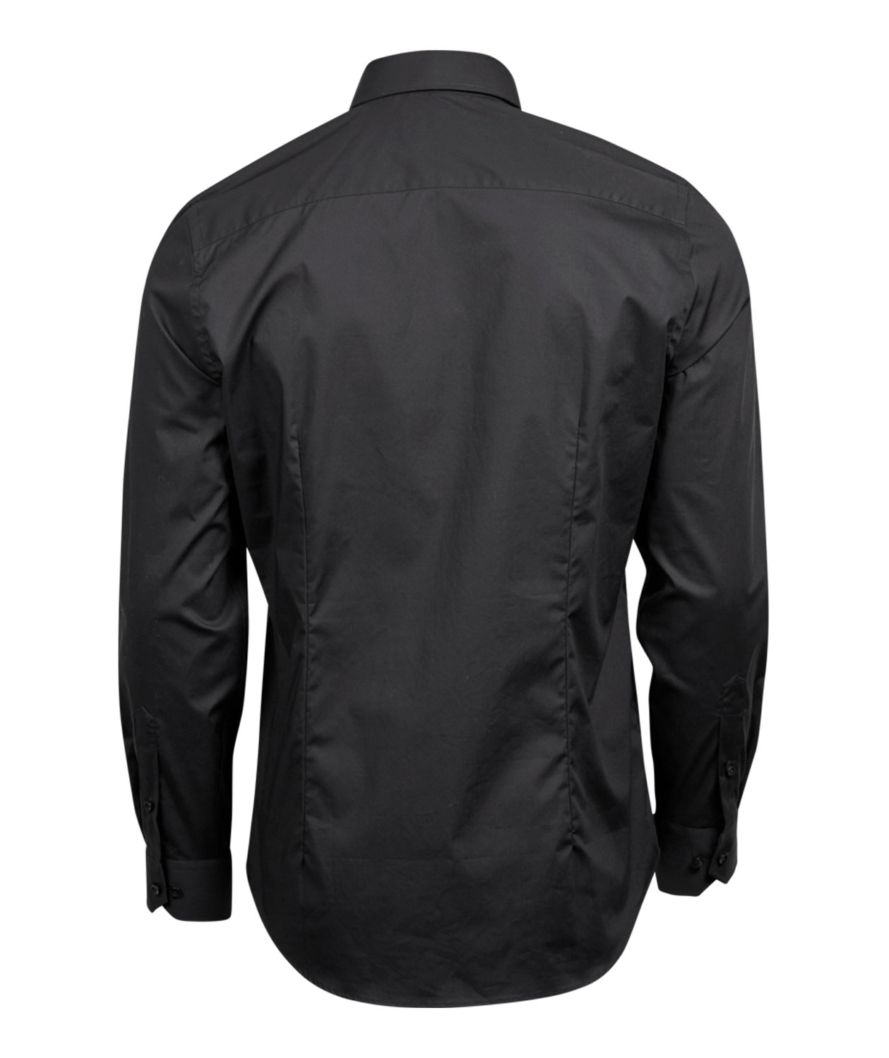 Tee Jays Luxury stretch shirt, Black