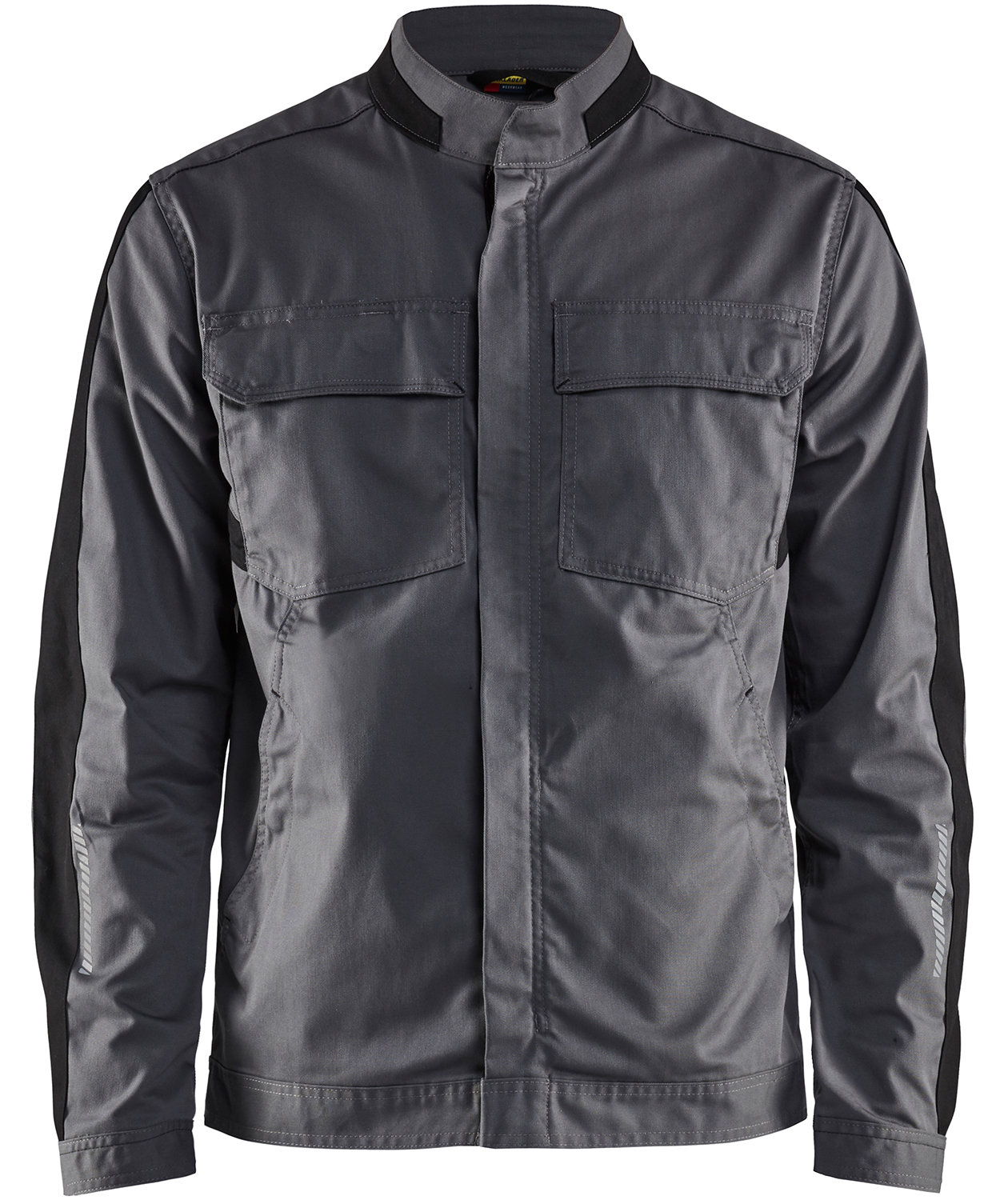 Middelsgr&aring;/svart