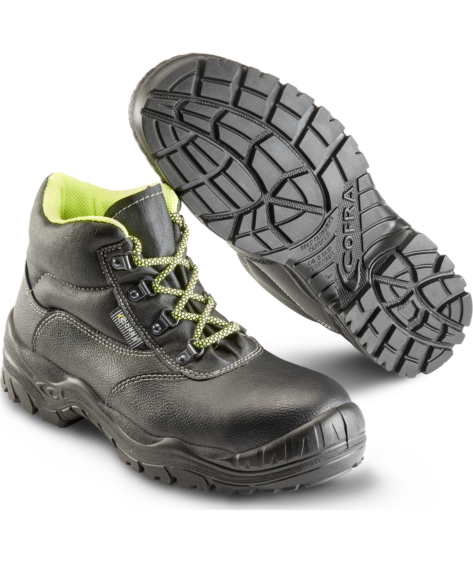 2. sort. Cofra Riga sikkerhedsst&oslash;vletter S3, Sort