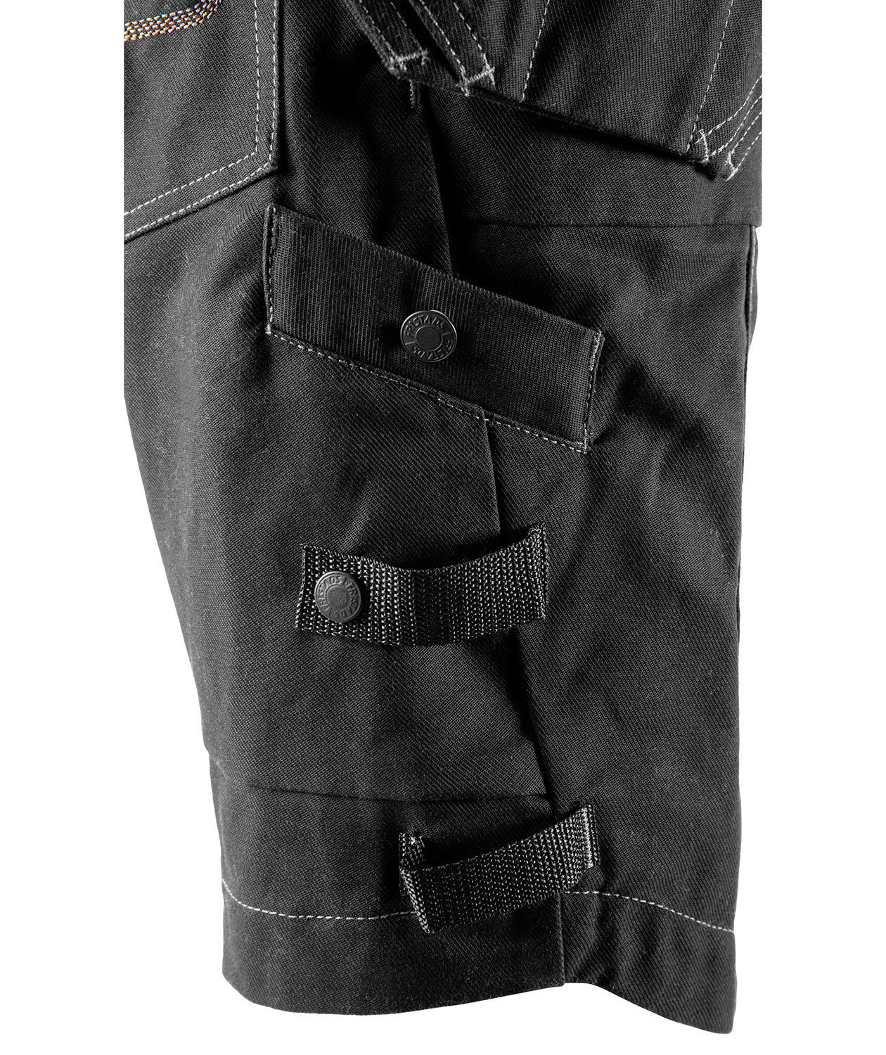 Fristads h&aring;ndv&aelig;rkershorts 2607 FASG, Sort, large image number 2