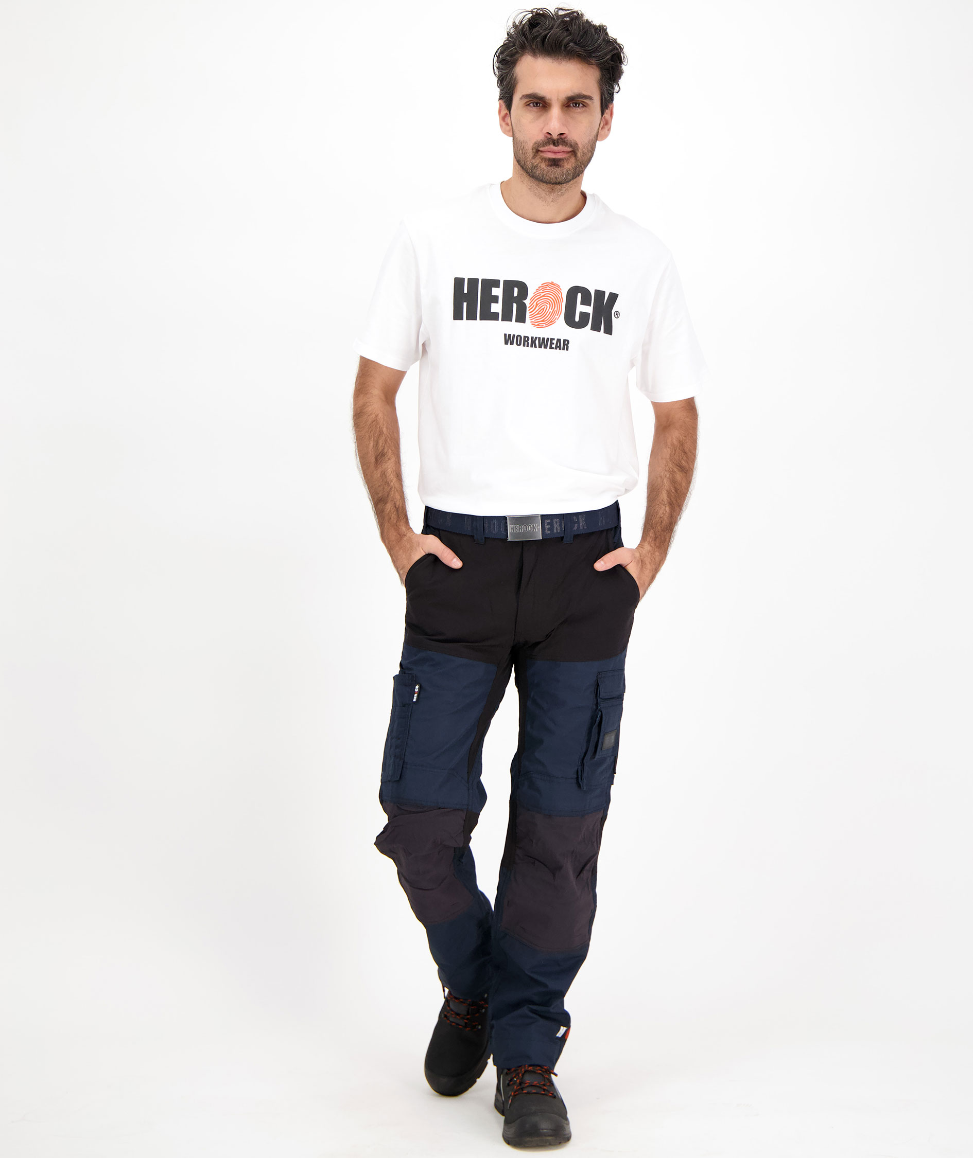 HEROCK Hector work trousers, Navy/black