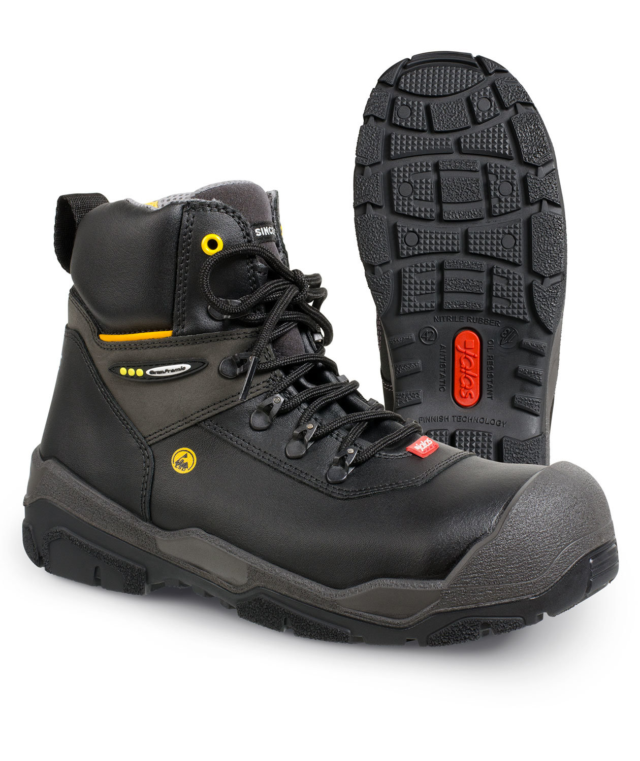 Jalas 1828 Jupiter skyddsk&auml;ngor S3, Svart