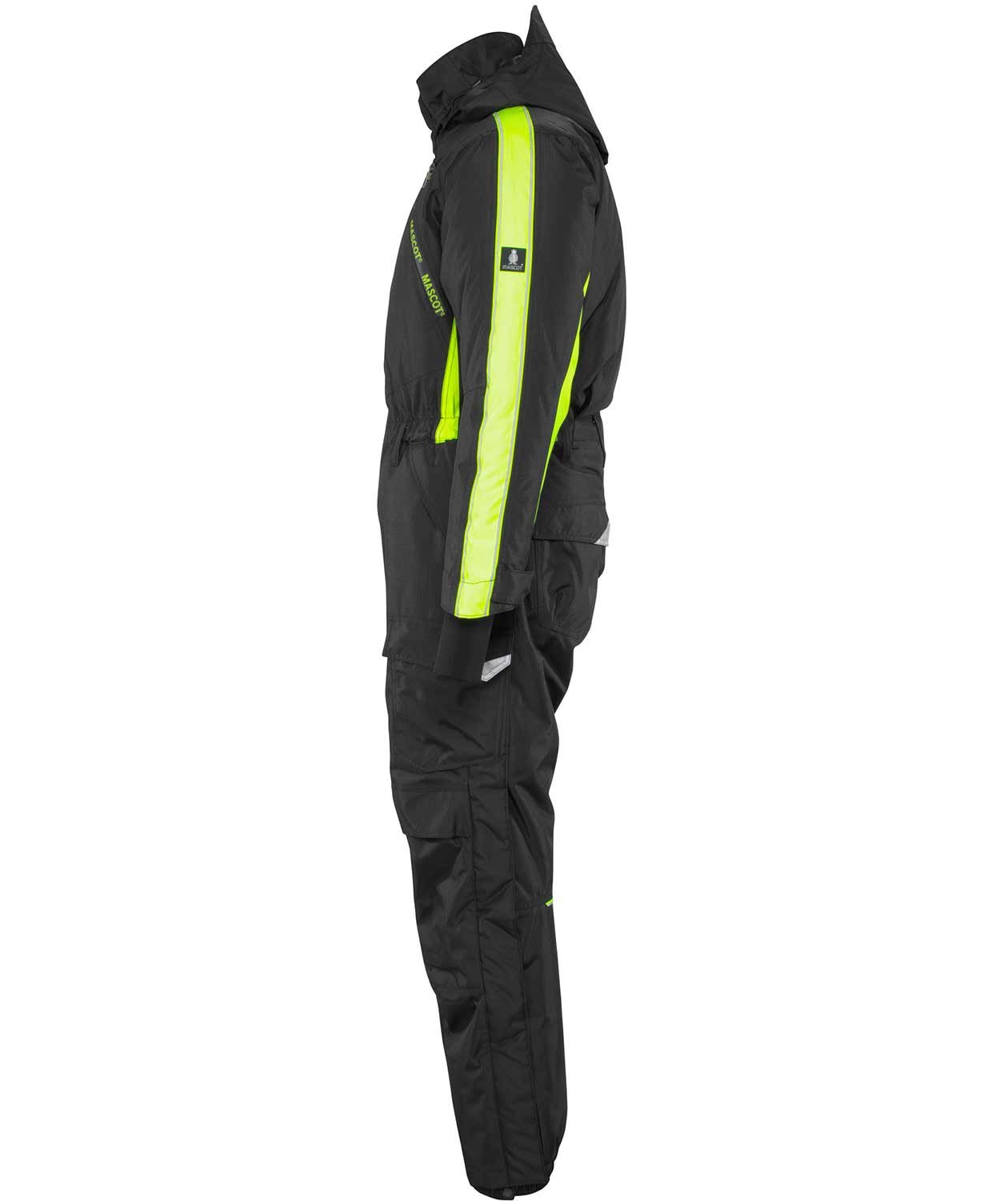 Mascot lettforet kjeledress, Svart/Hi-Vis Gul, Svart/Hi-Vis Gul, large image number 2