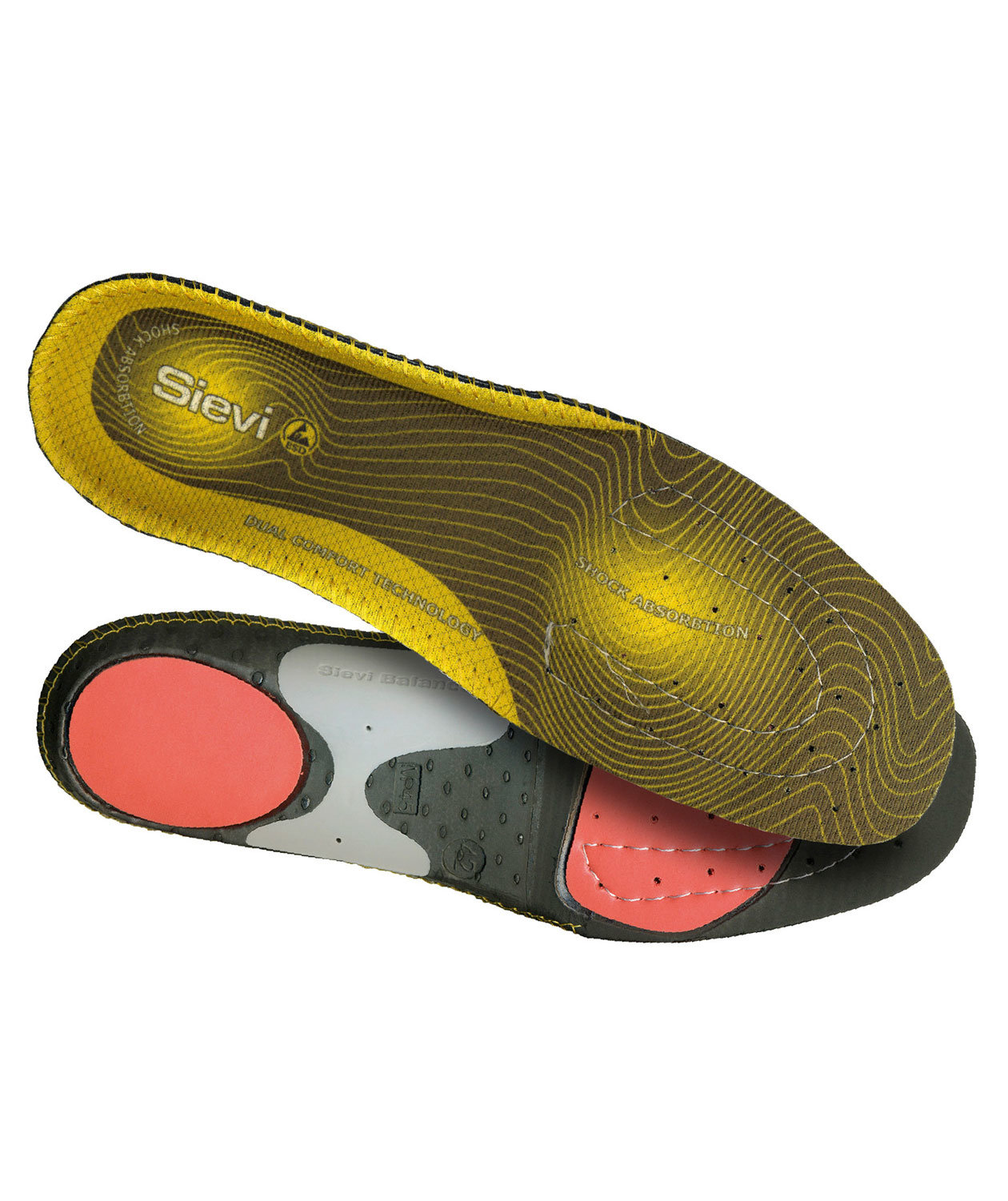 Sievi Dual Comfort Plus XL High Arch Einlegesohlen