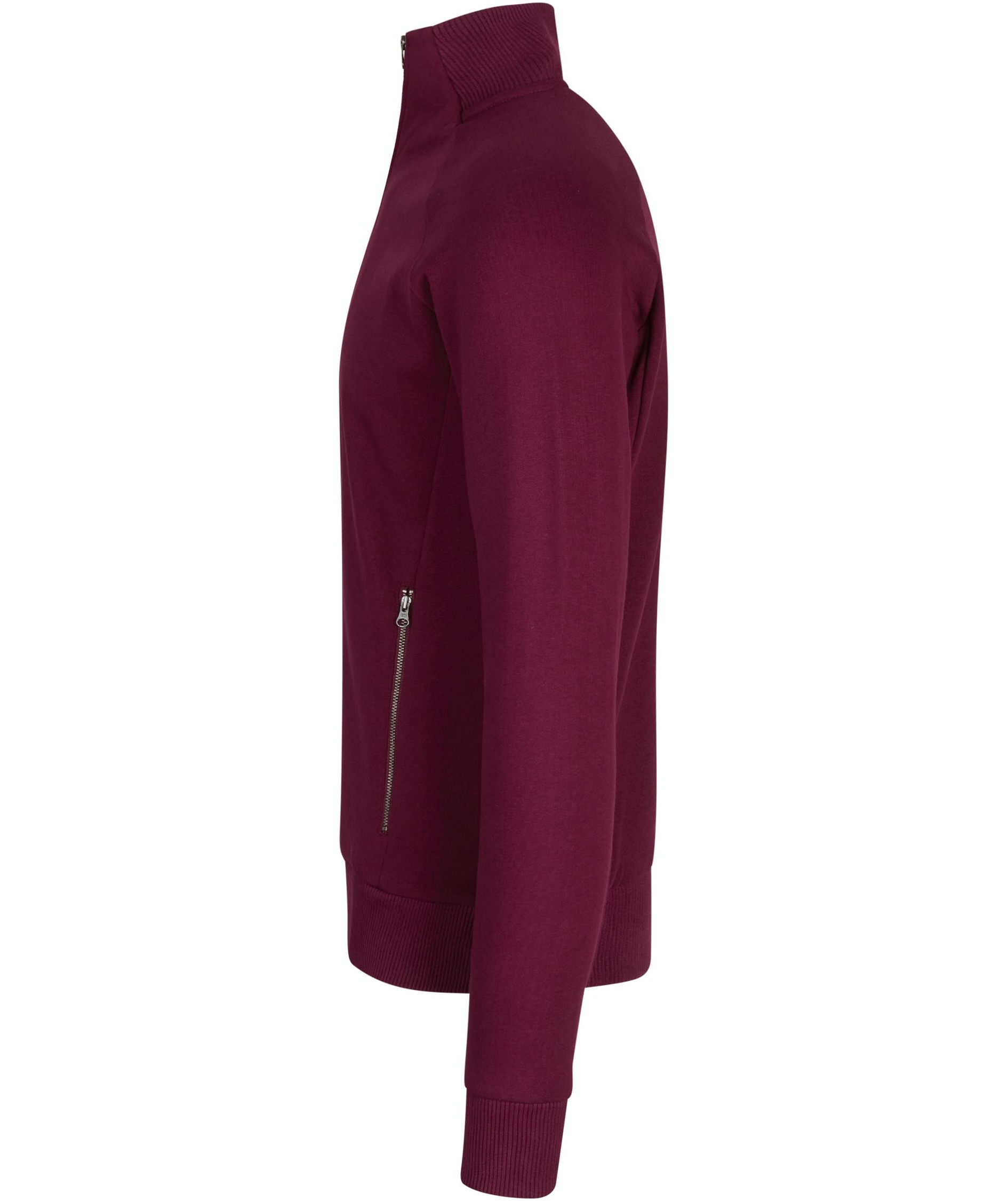 ID sweat cardigan, Bordeaux, large image number 2