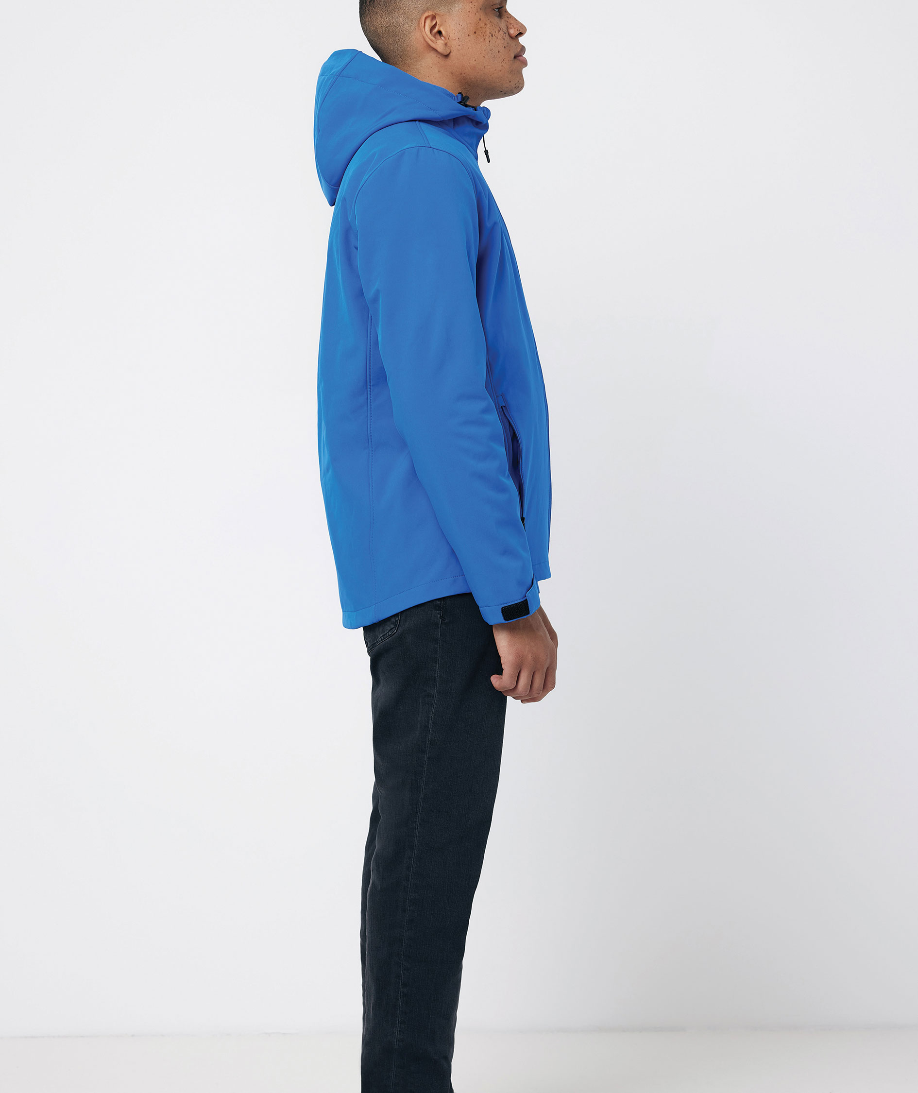 Iqoniq Makalu softshell jacket, Royal Blue, large image number 4