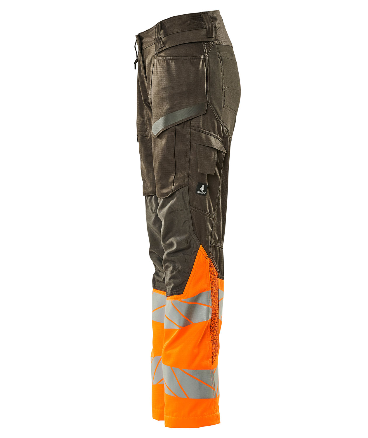 Mascot Accelerate Safe dame arbeidsbukse, M&ouml;rk antracit/Hi-vis orange, large image number 3