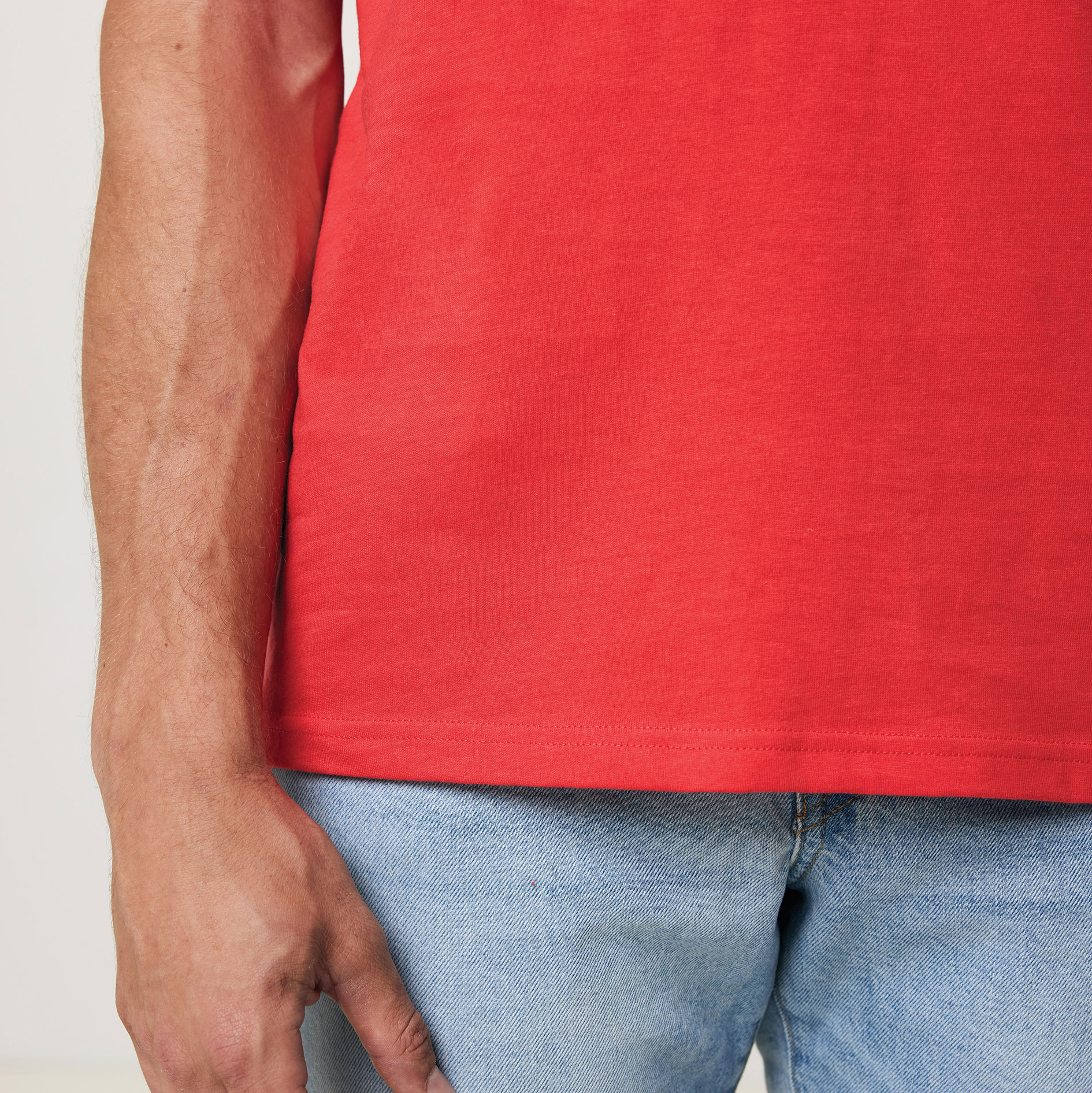 Iqoniq Brett T-shirt, luscious red, large image number 6