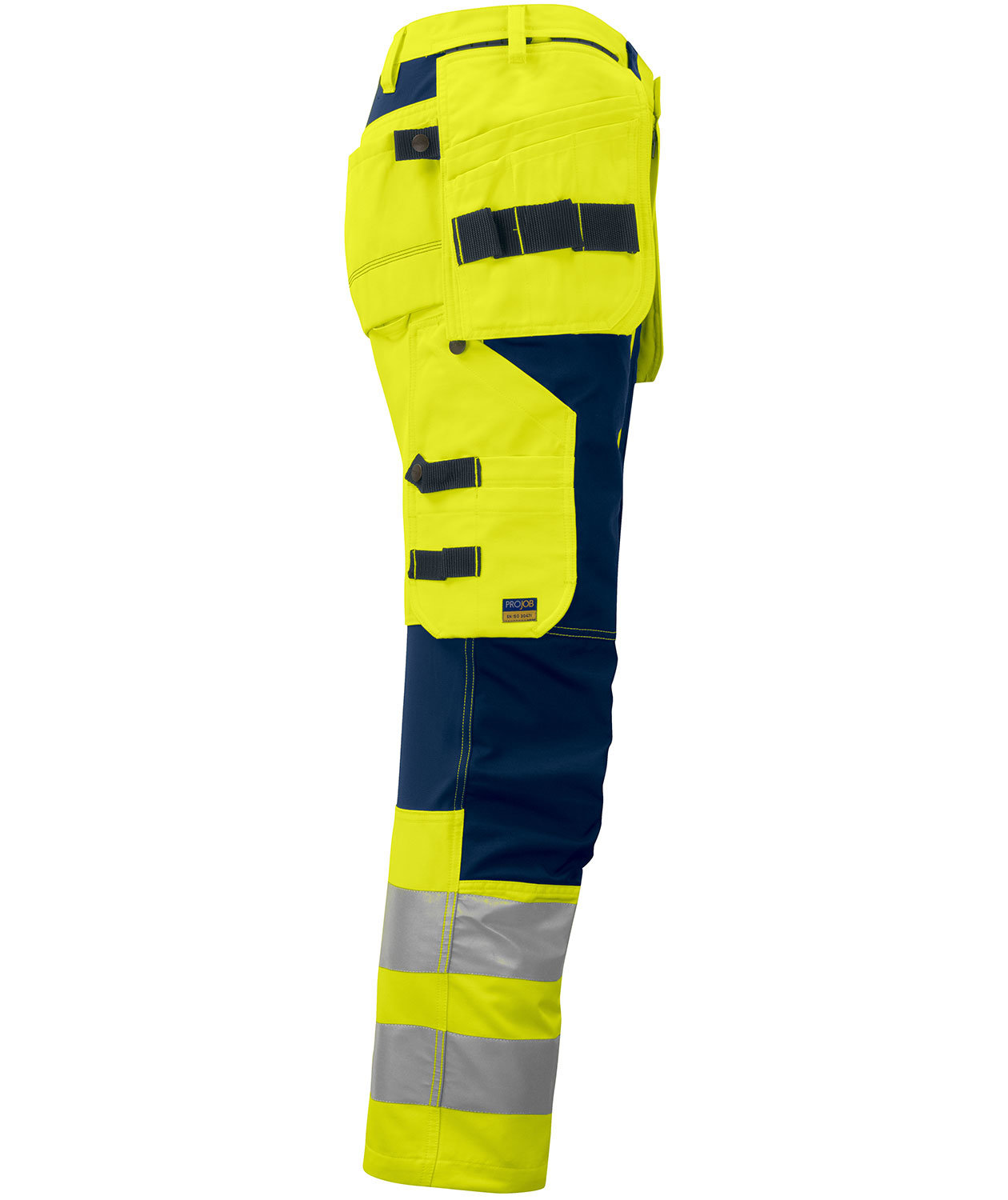 ProJob craftsman trousers 6513, Hi-Vis Yellow/Navy, large image number 2