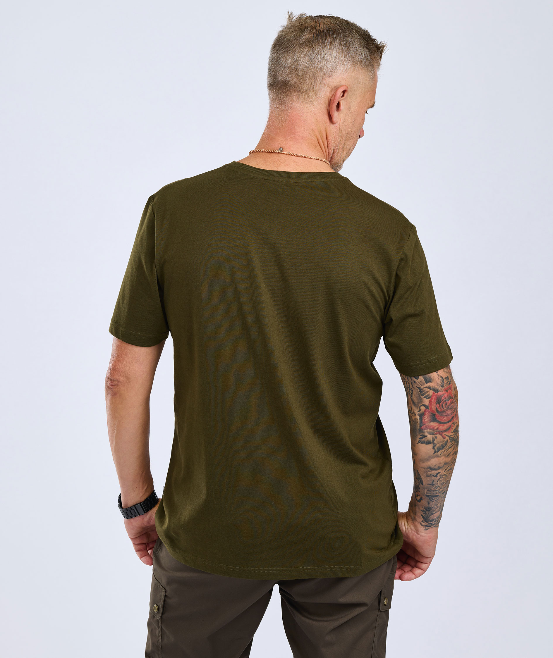 Pinewood Red Deer T-shirt, Green, large image number 2