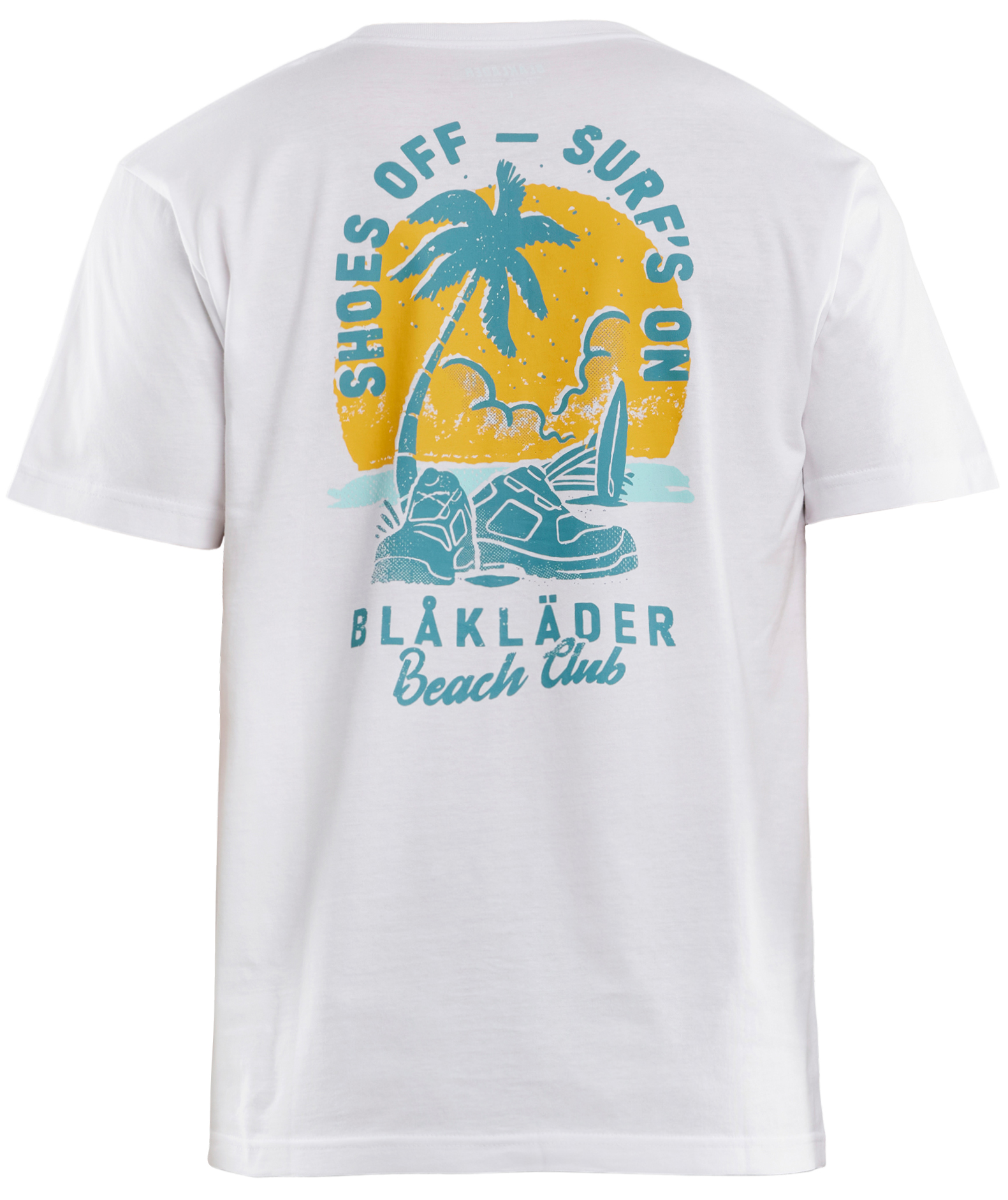 Bl&aring;kl&auml;der Beach Club T-shirt, Hvid, large image number 1
