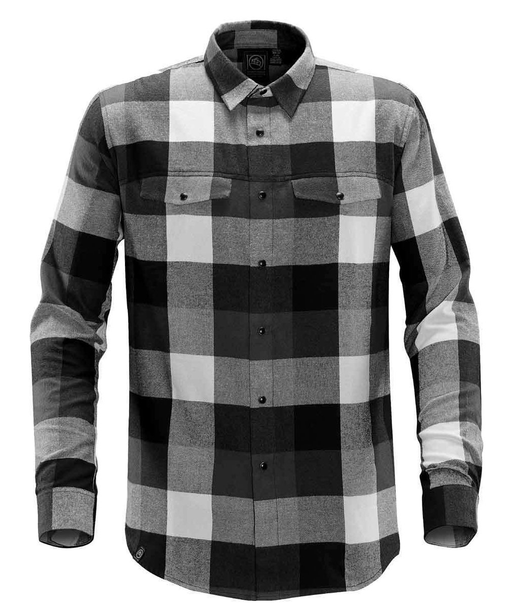 Stormtech Logan skjorta, Svart/Gr&aring;