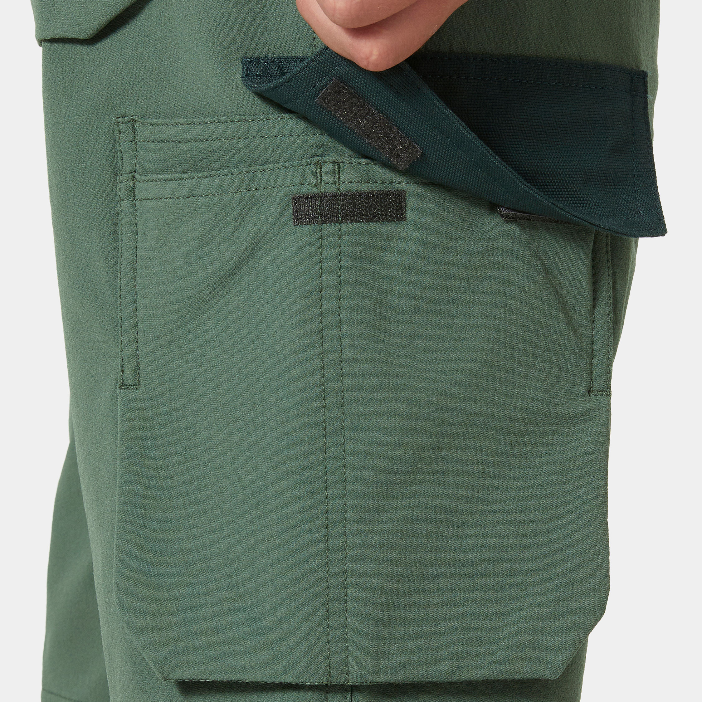 Helly Hansen Oxford 4X Connect&trade; cargoshorts full stretch, Spruce/Darkest Spruce, large image number 4
