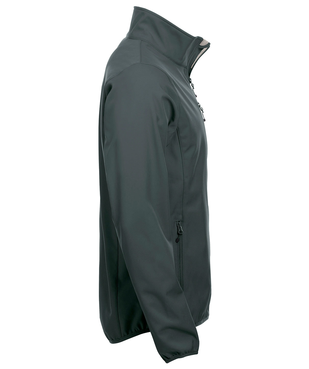 Clique Basic softshell jacket, Pistol Grey, large image number 3