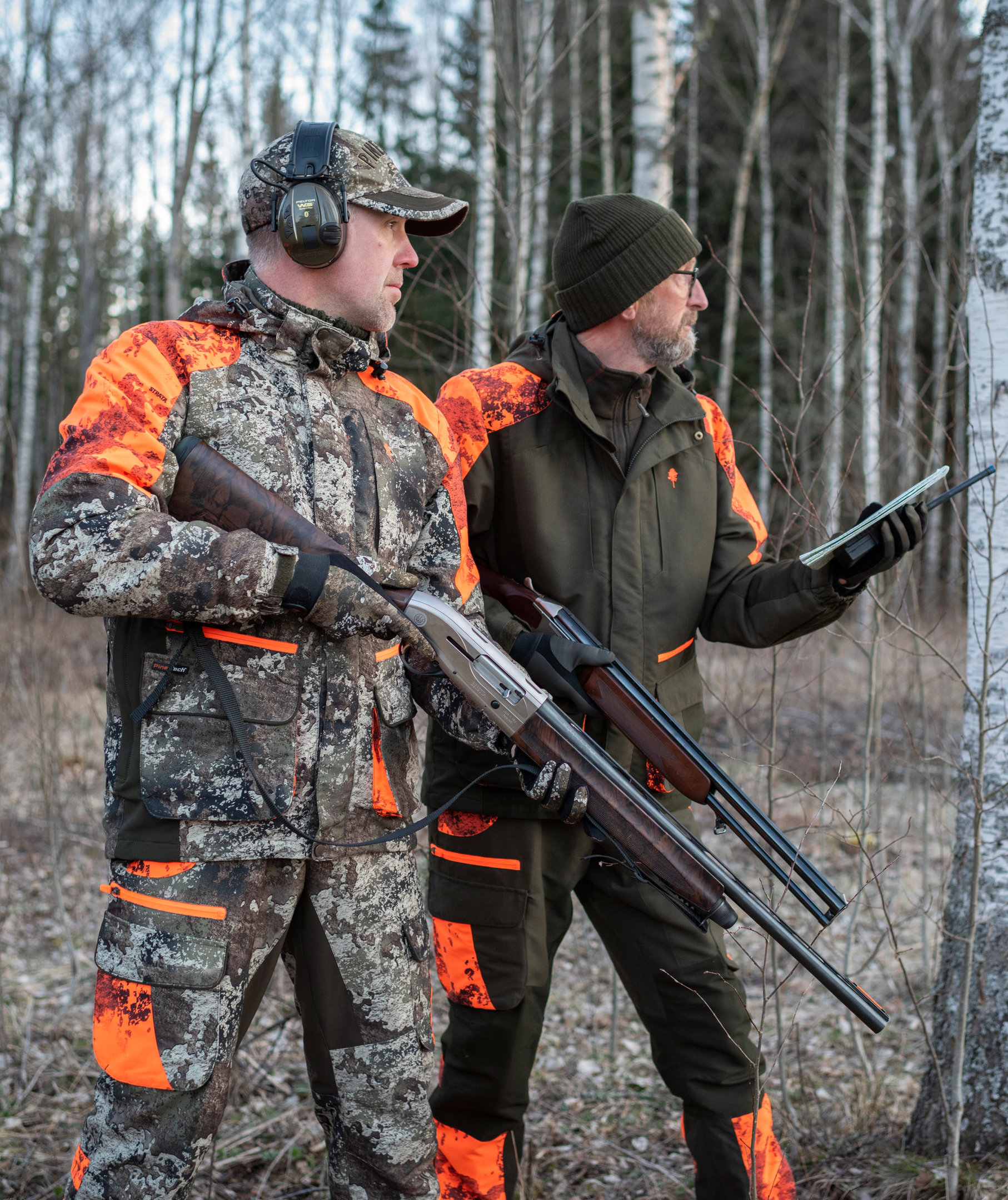 Pinewood Forrest Camou bukser, Mosgr&oslash;n/strata blaze, large image number 2