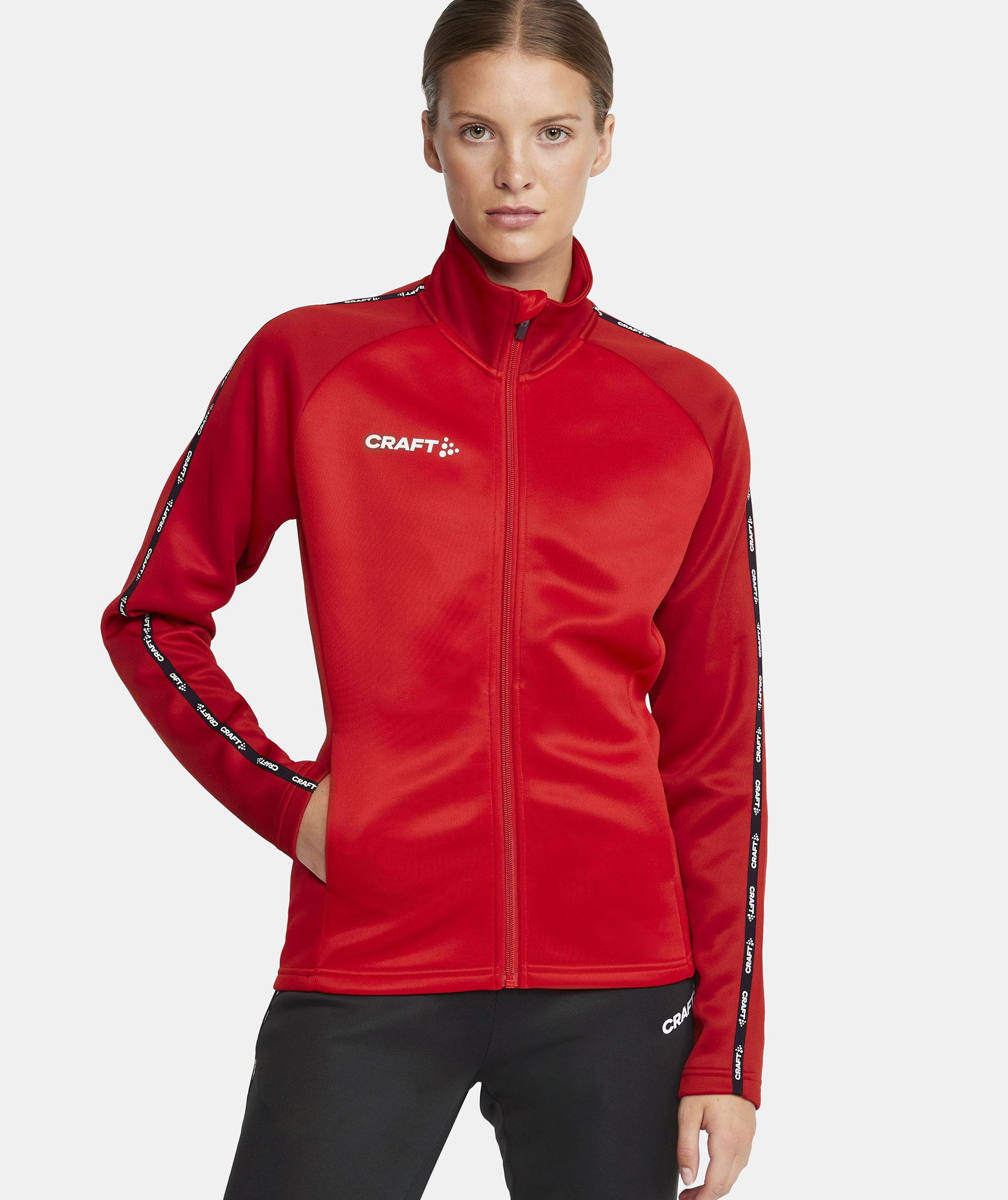 Craft Squad 2.0 cardigan dam, Bright Red-Express, large image number 4