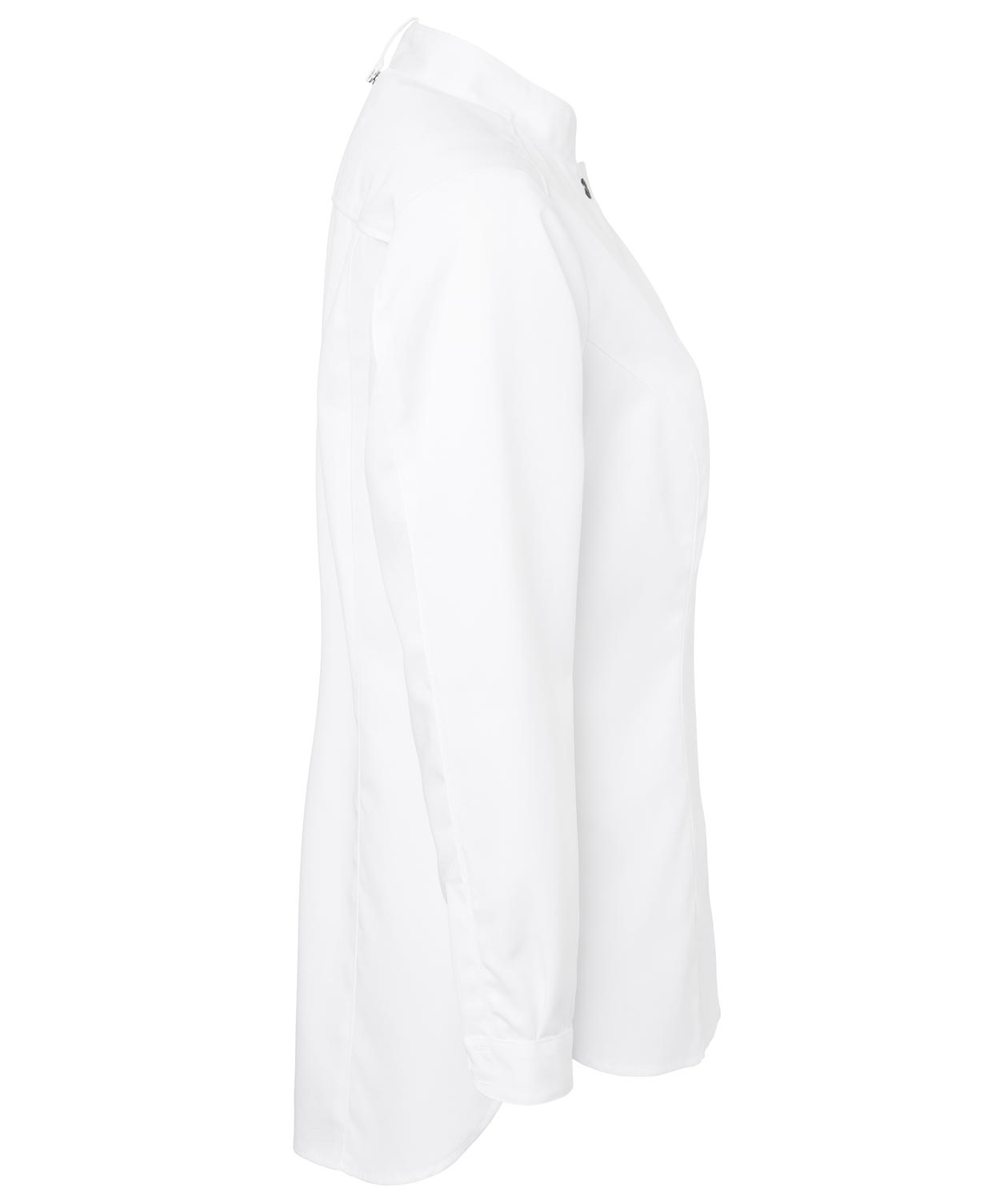 Segers 1026 slim fit dame kokkeskjorte, Hvit