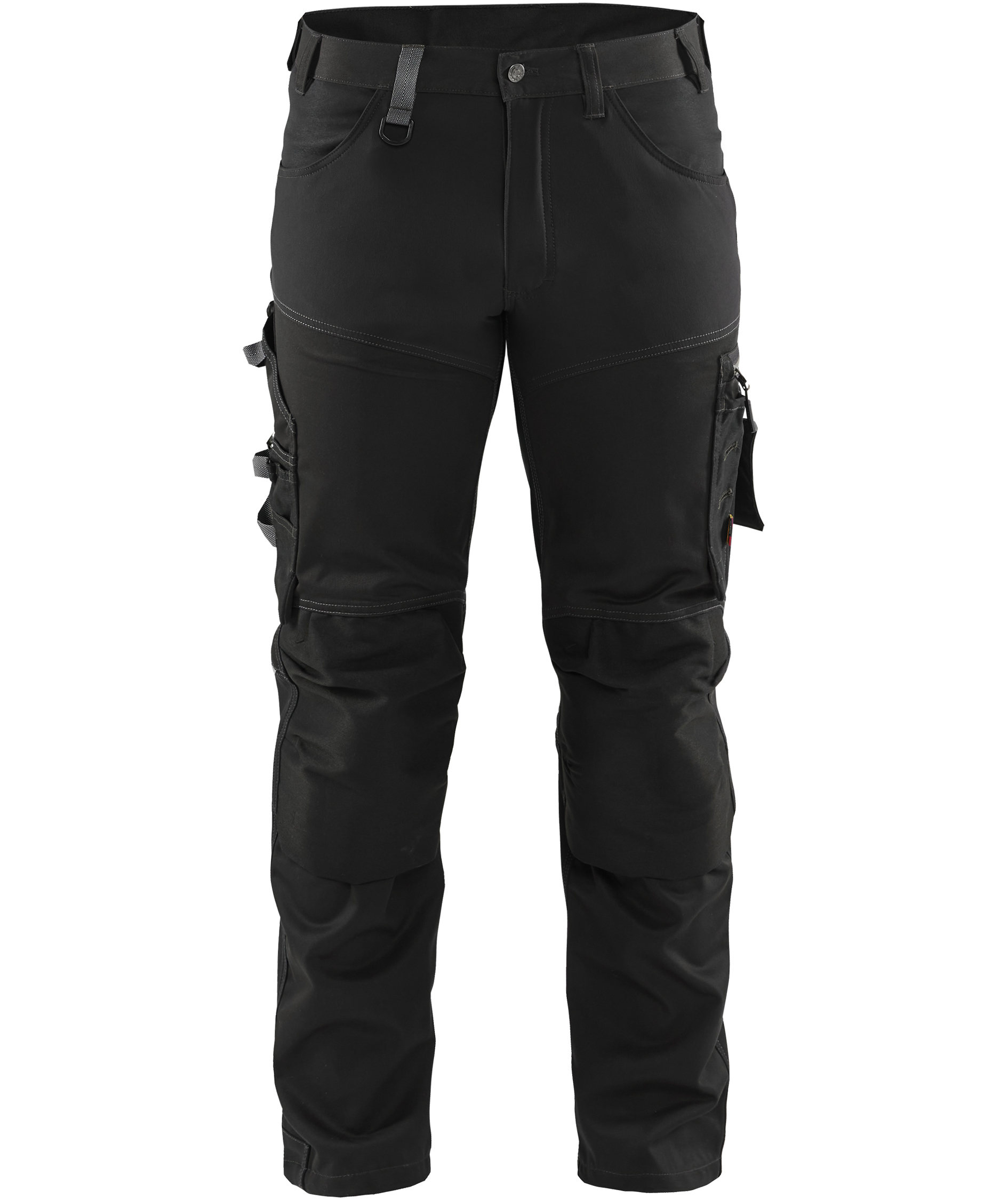 Bl&aring;kl&auml;der arbetsbyxa, Svart