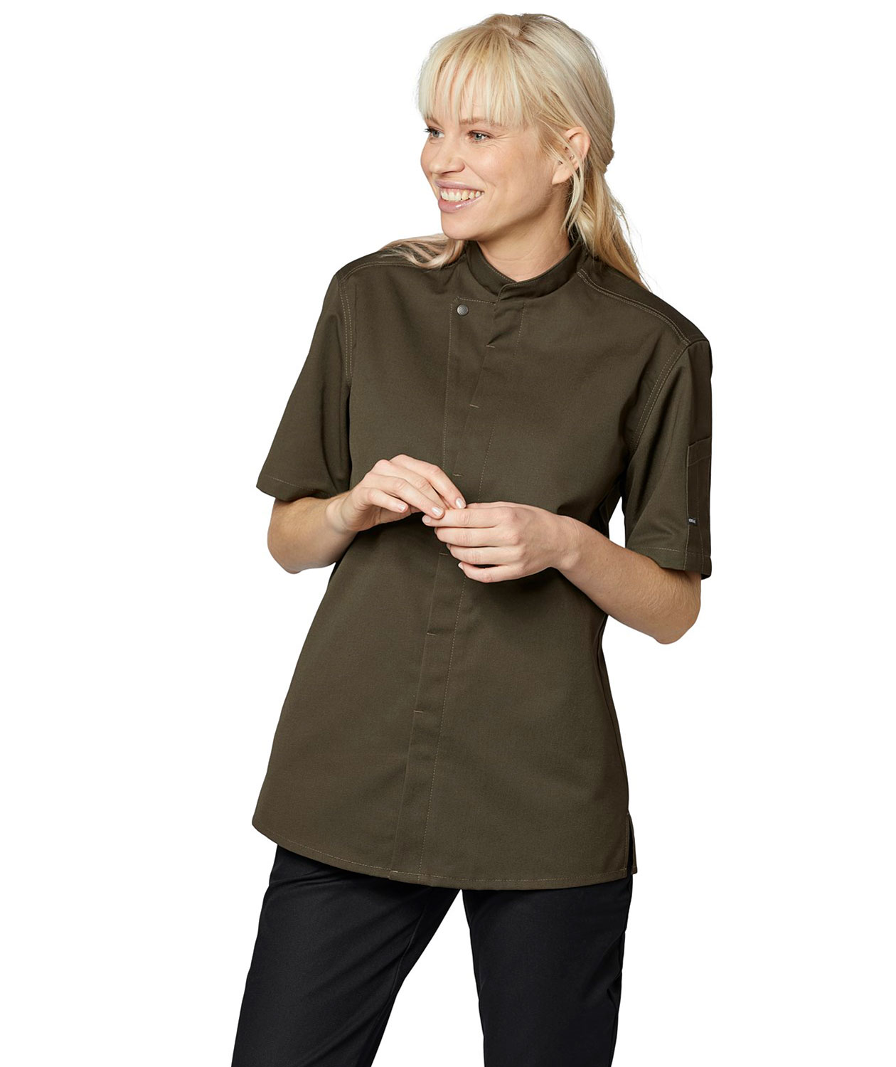 Kentaur short-sleeved  chefs-/server jacket