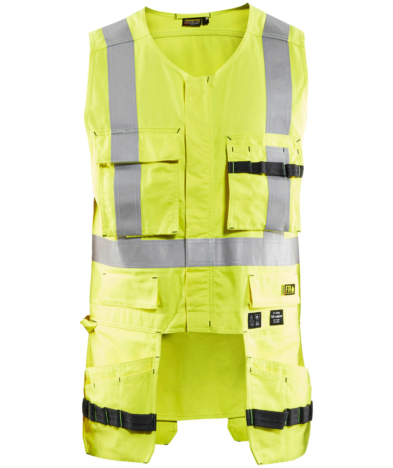 Bl&aring;kl&auml;der Multinorm verktygsv&auml;st, Varsel Gul