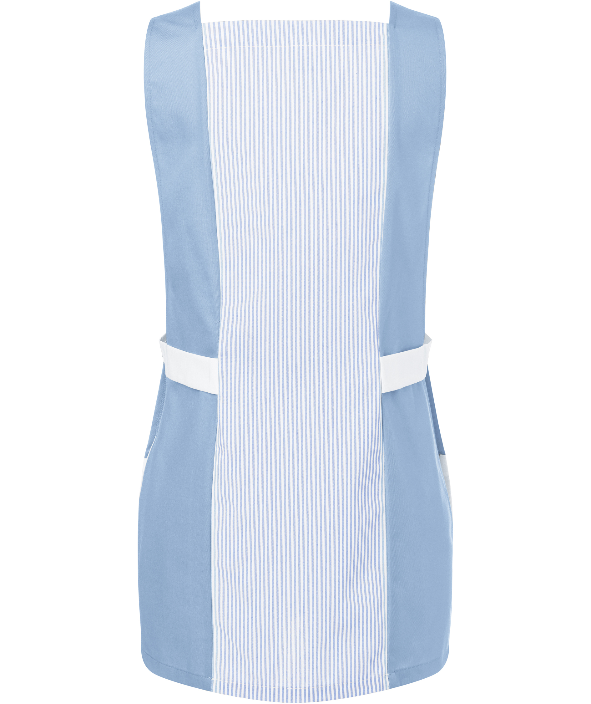 Karlowsky Nala Damen Sandwich Sch&uuml;rze, Light blue/White