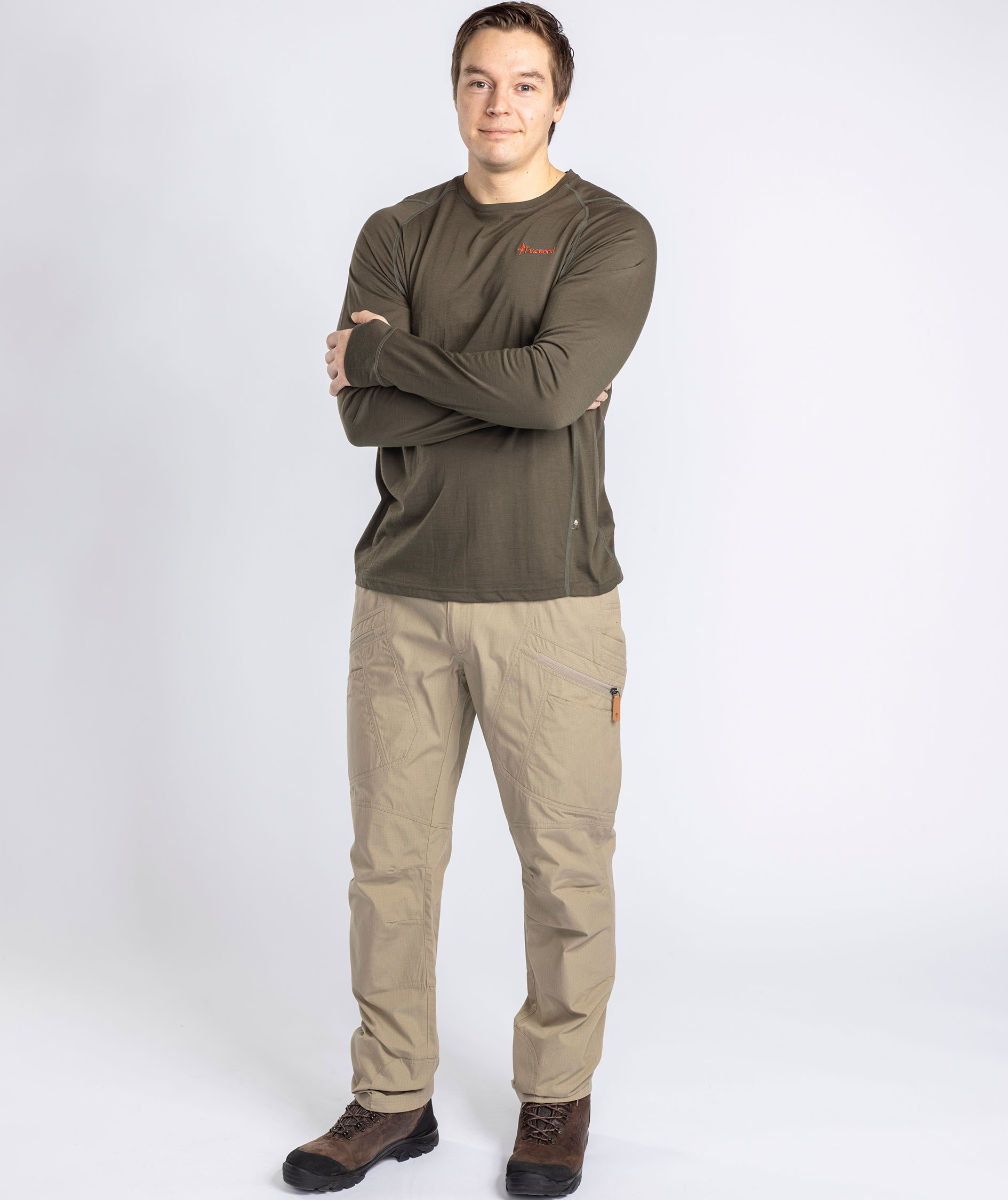 Pinewood&nbsp;Lappland Expert bukser, Light Khaki, large image number 9