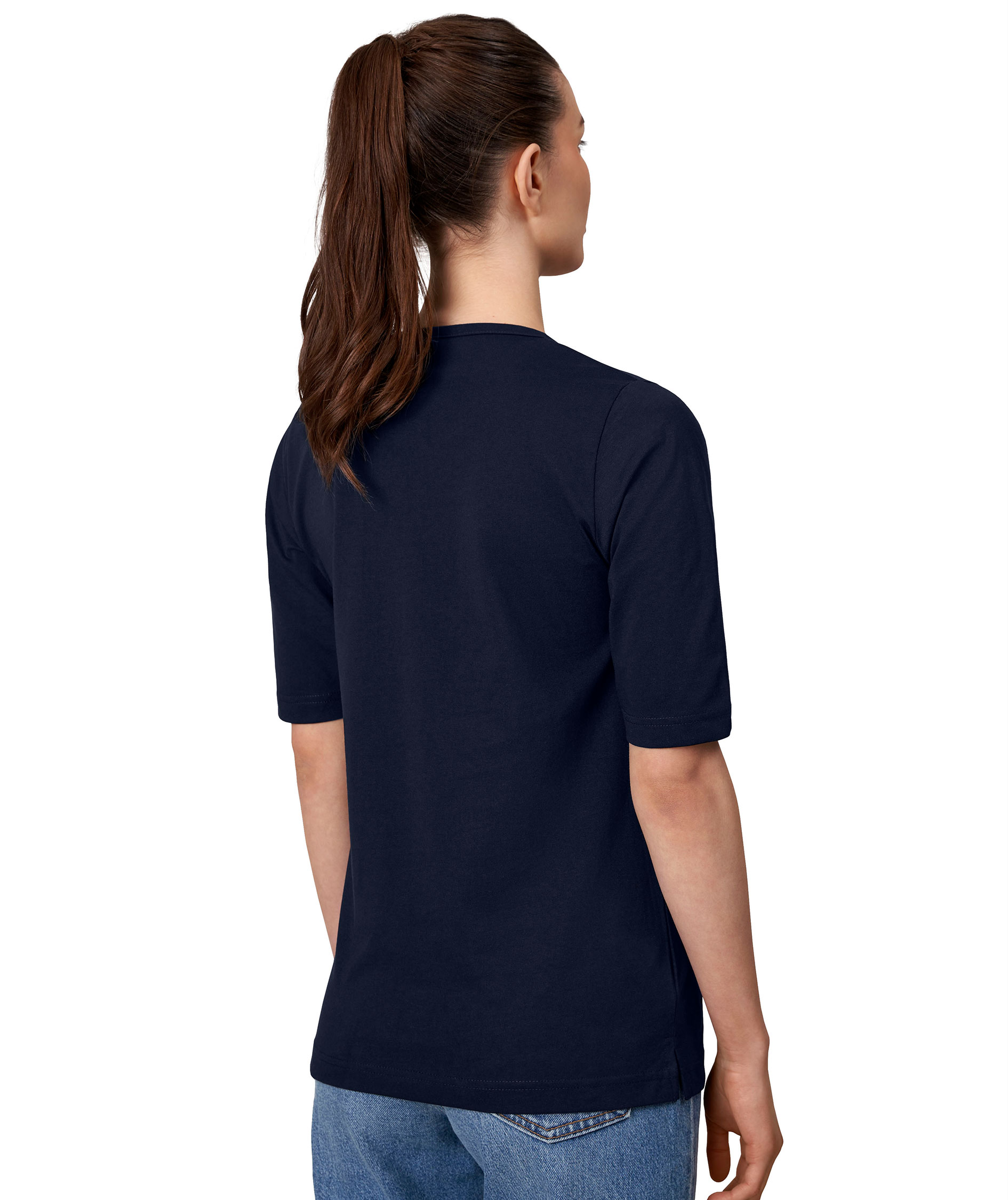ID Pro Wear dame T-shirt, Navy, large image number 4